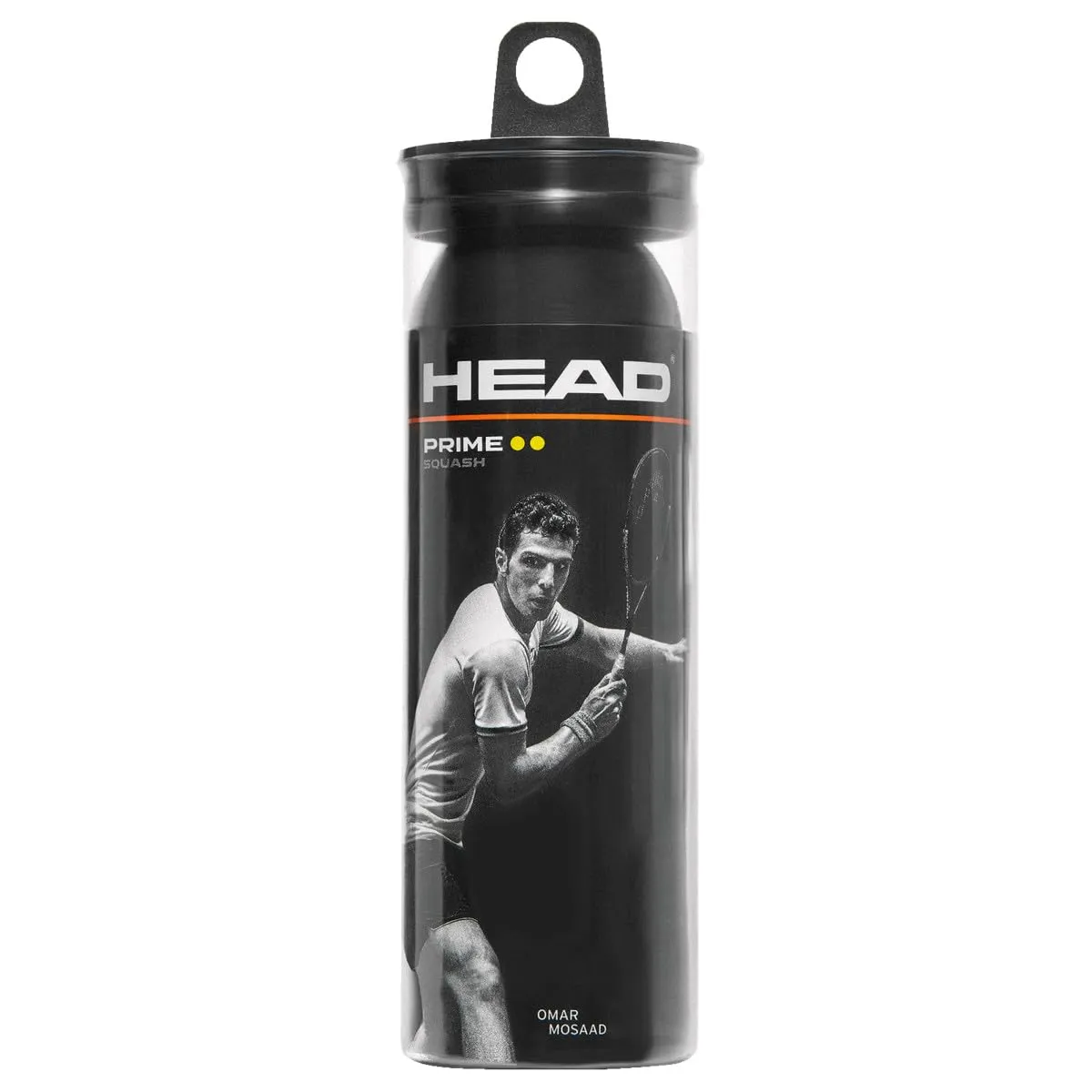 HEAD Prime Squash Balls, 3 palline, nero