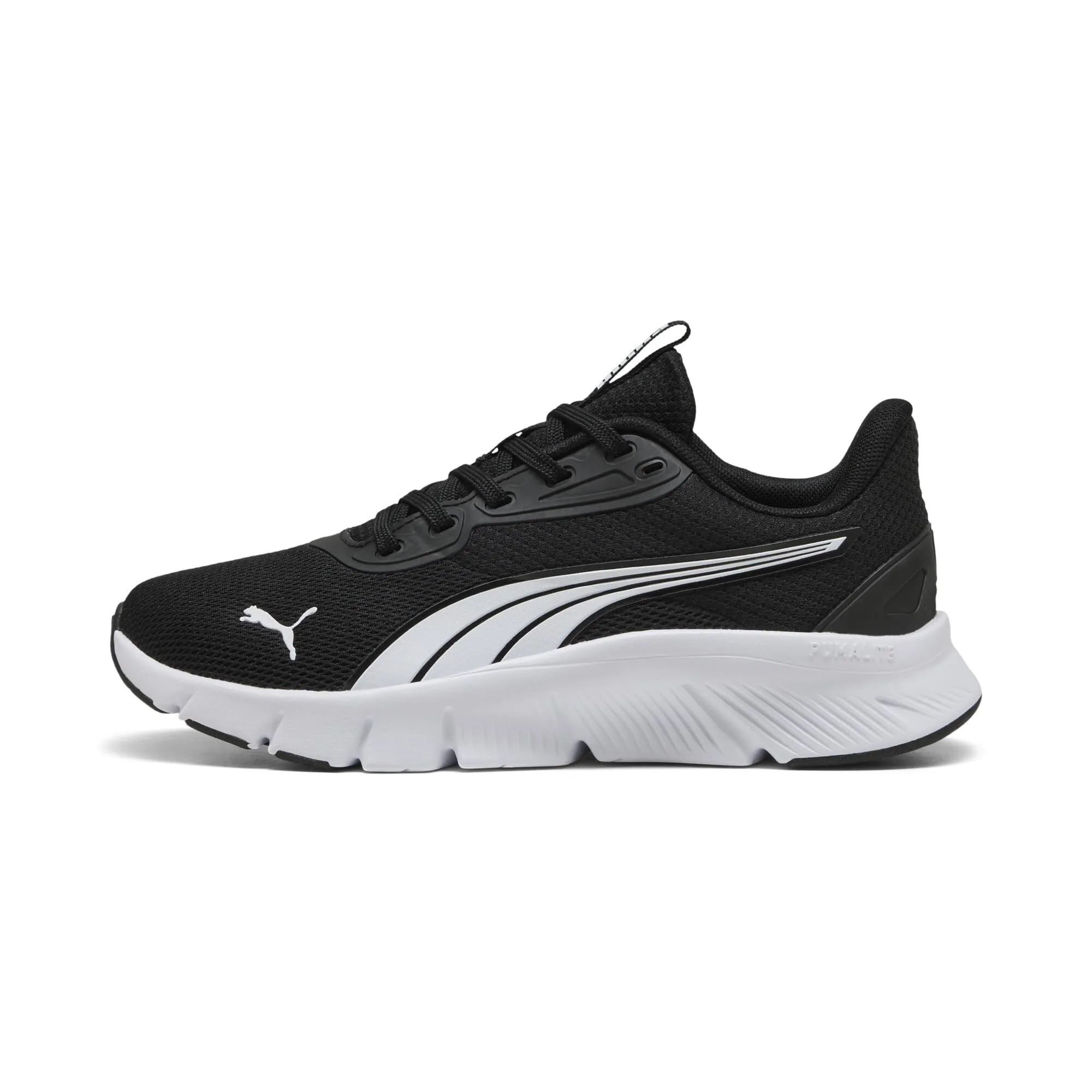 Puma FlexFocus Lite Modern Jr, Sneaker Unisex - Bambini e Ragazzi, Black White, 36 EU