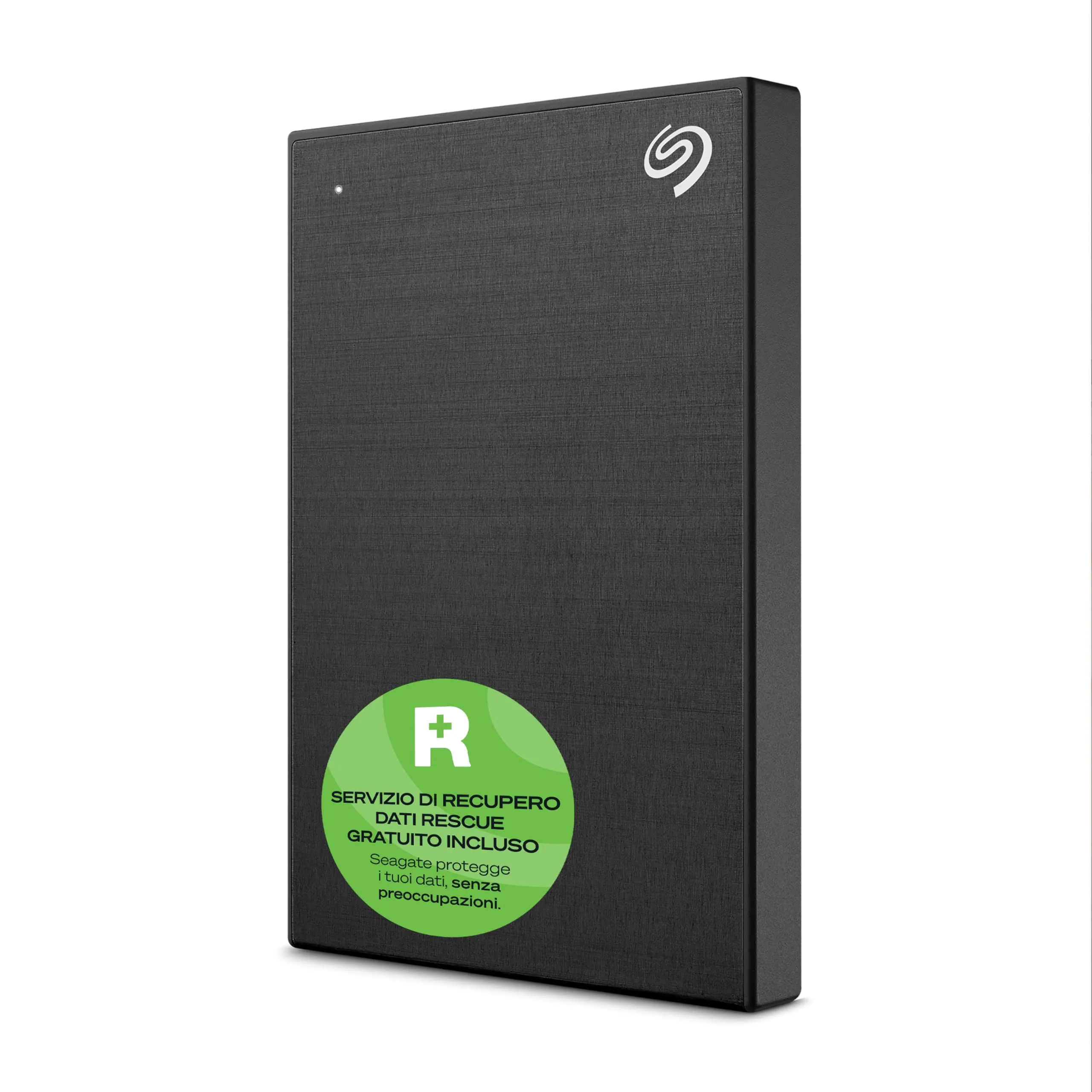 Seagate One Touch, 1 TB, disco rigido esterno portatile, crittografia hardware attivata mediante password, PC, notebook e Mac, USB 3.0, Nero, con 2 anni di Rescue Services (STKY1000400)