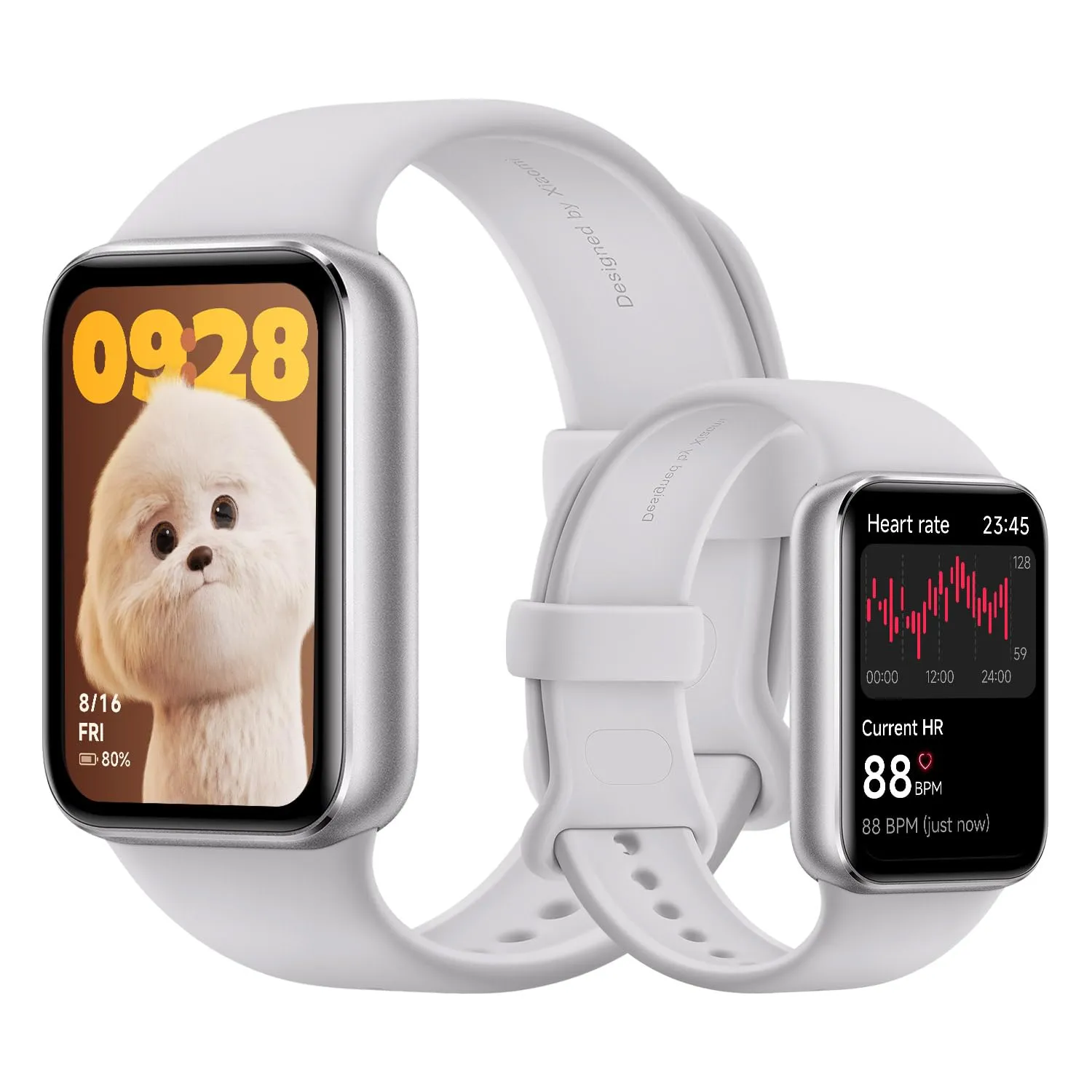 Xiaomi Smart Band 9 Pro, Schermo AMOLED 1.74", Telaio in Alluminio, Autonomia Batteria 21 giorni, Monitoraggio Migliorato di SpO2, Frequenza Cardiaca e Sonno, GPS Integrato, Acqua 5 ATM, Argento