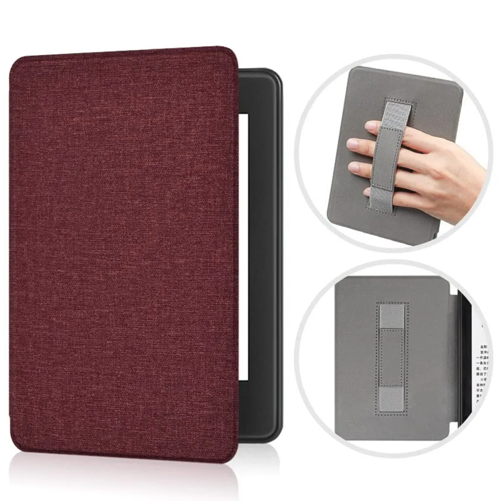 Zcooooool Custodia in tessuto per 6" Kindle Paperwhite (7a/6a/5a generazione 2015/2013/2012 Rilasciato Modello: DP75SDI o EY21) Antiscivolo Paperwhite custodia