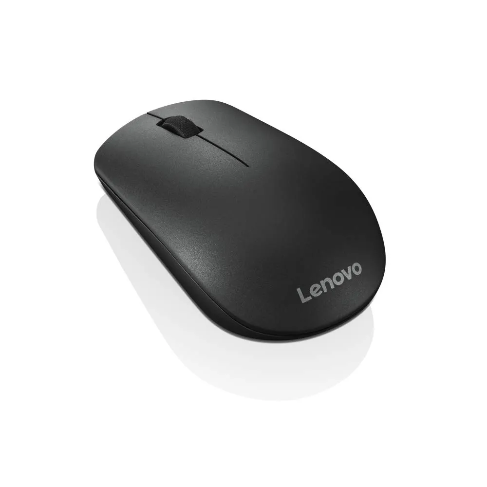 Mouse wireless Lenovo 400 – Design ambidestro, connessione Nano USB, compatibile con computer portatili Windows e PC