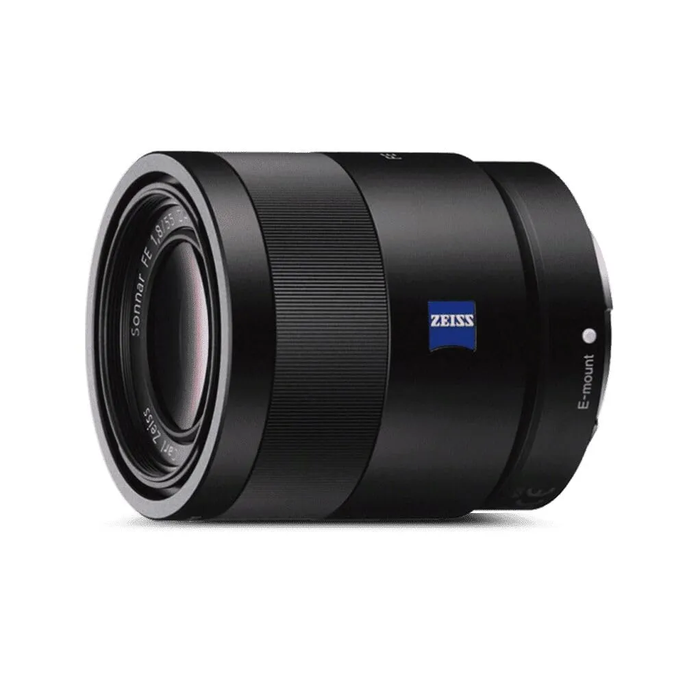 Sony SEL-55F18Z Obiettivo a Focale Fissa 55 mm F1.8, Serie Zeiss, Mirrorless Full-Frame, Attacco E, SEL55F18Z