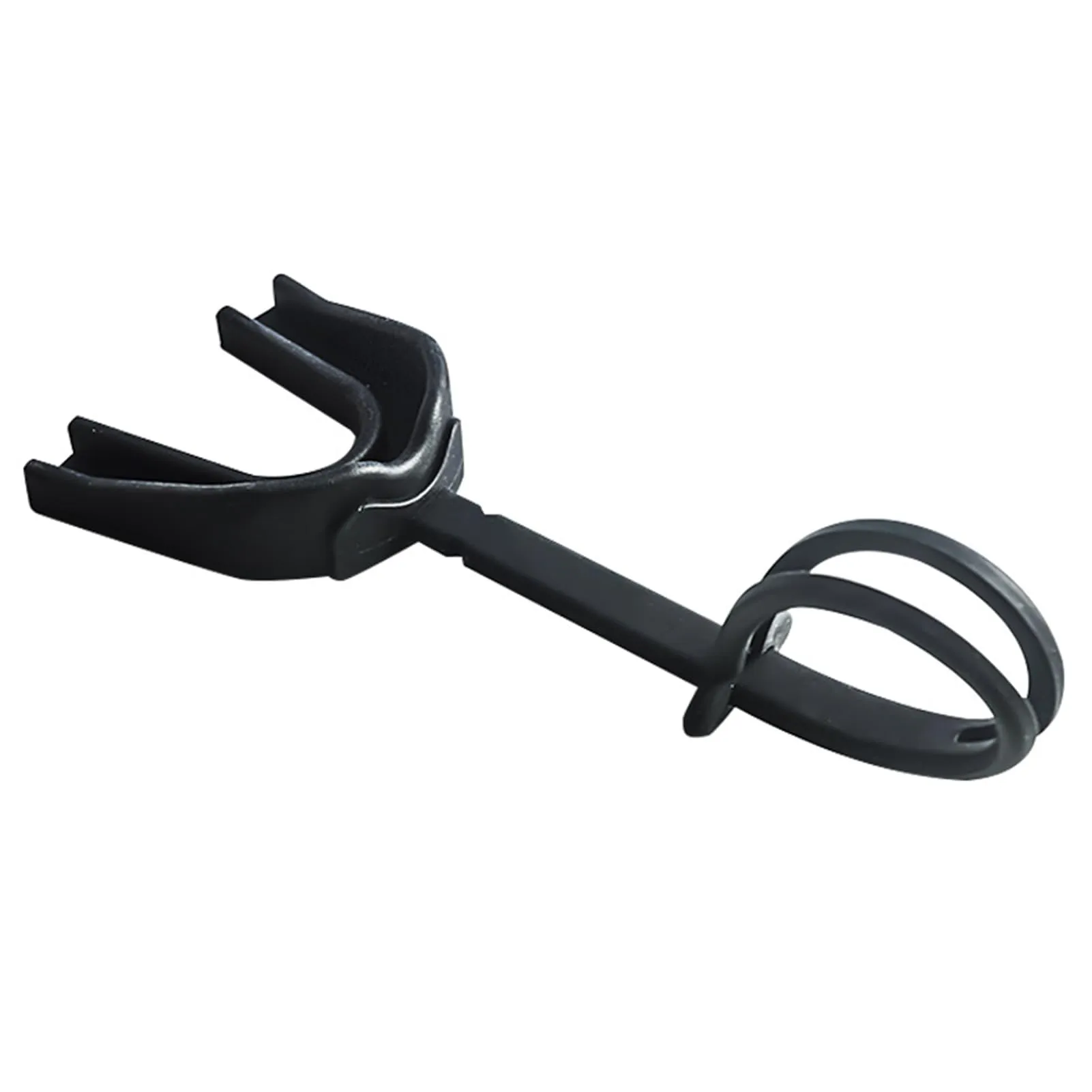 Kisbeibi Paradenti con cinghie per arti marziali, boxe, rugby, hockey, football (nero)