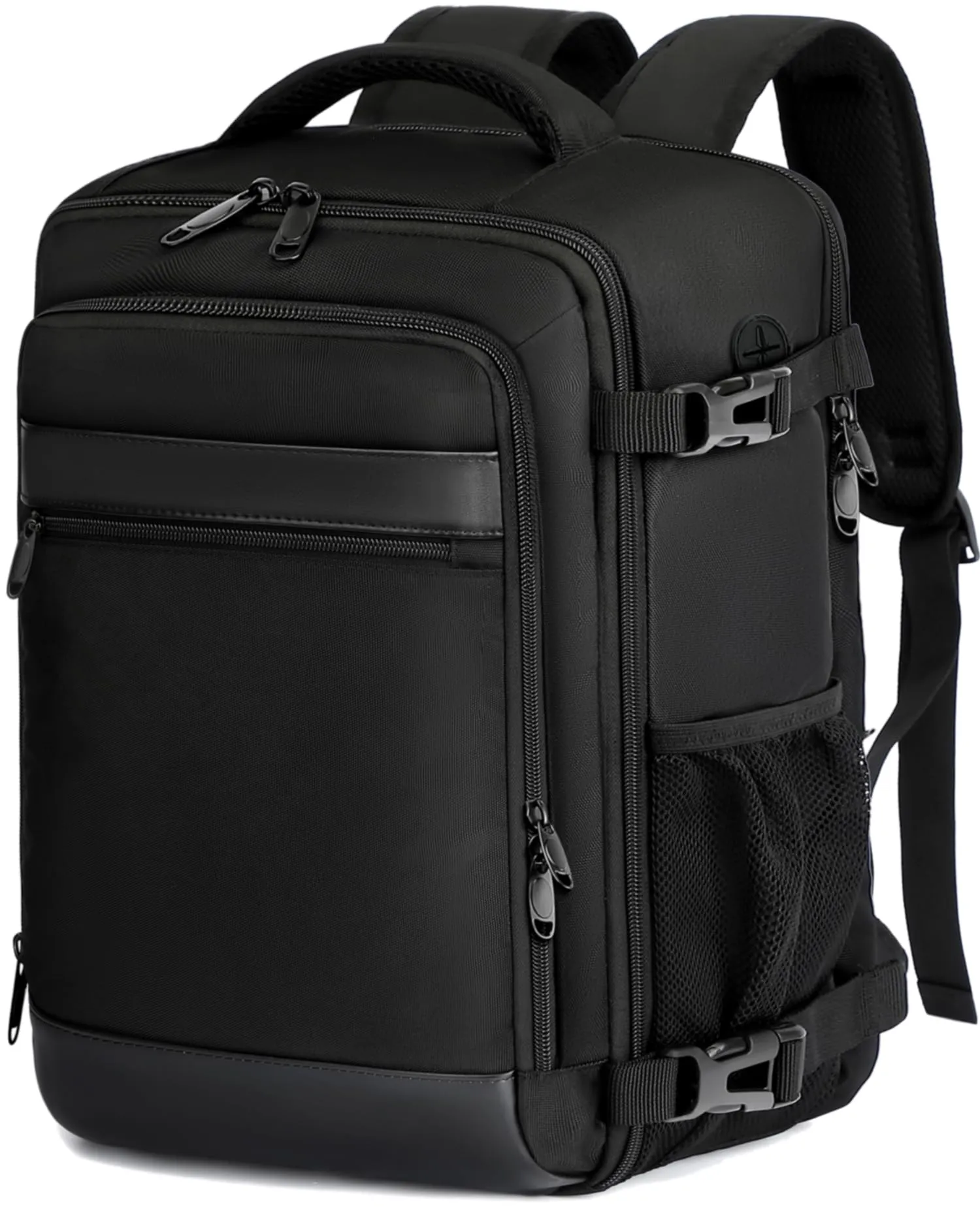 KLOSTAIN Zaino Ryanair 40x20x25 Zaino da Viaggio Aereo Bagaglio a Mano 20L Borsa da Cabina Zaino per Uomo e Donna da Lavoro Viaggio e Trekking Scuola,14 Pollici Zaino Porta PC Dayback Nero