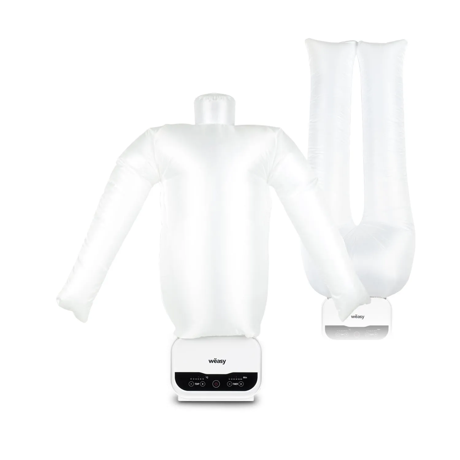 Wëasy Sistema automatico 2 in 1 per la stiratura di camicie e pantaloni IRO330, asciugatura e stiratura, 5 livelli di temperatura, timer programmabile