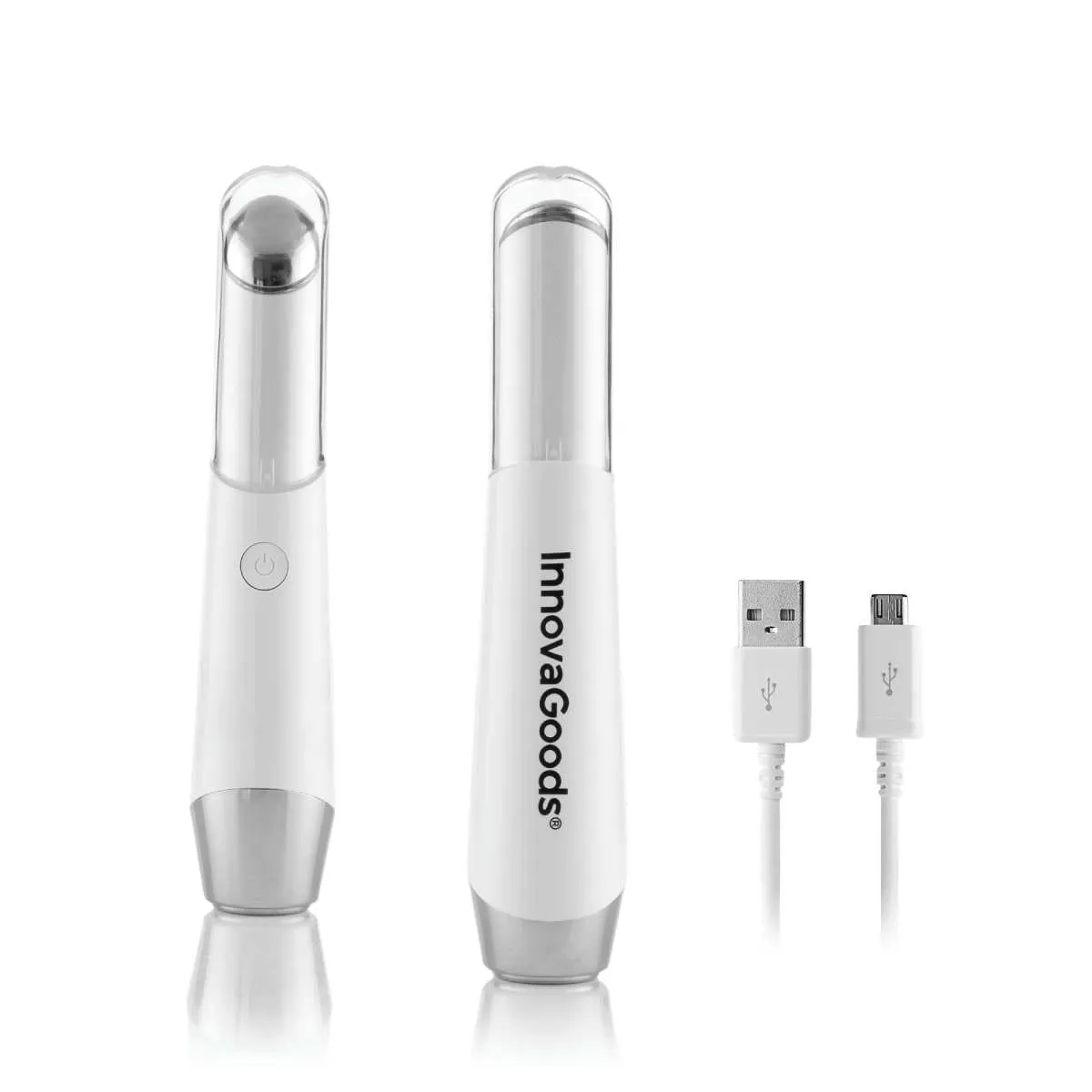 InnovaGoods® Massaggiatore oculare elettrico, massaggiatore per oculare anti-rughe e anti-età, massaggiatore per oculare, massaggiatore occhielli, massaggiatore per oculare con fotooterapia