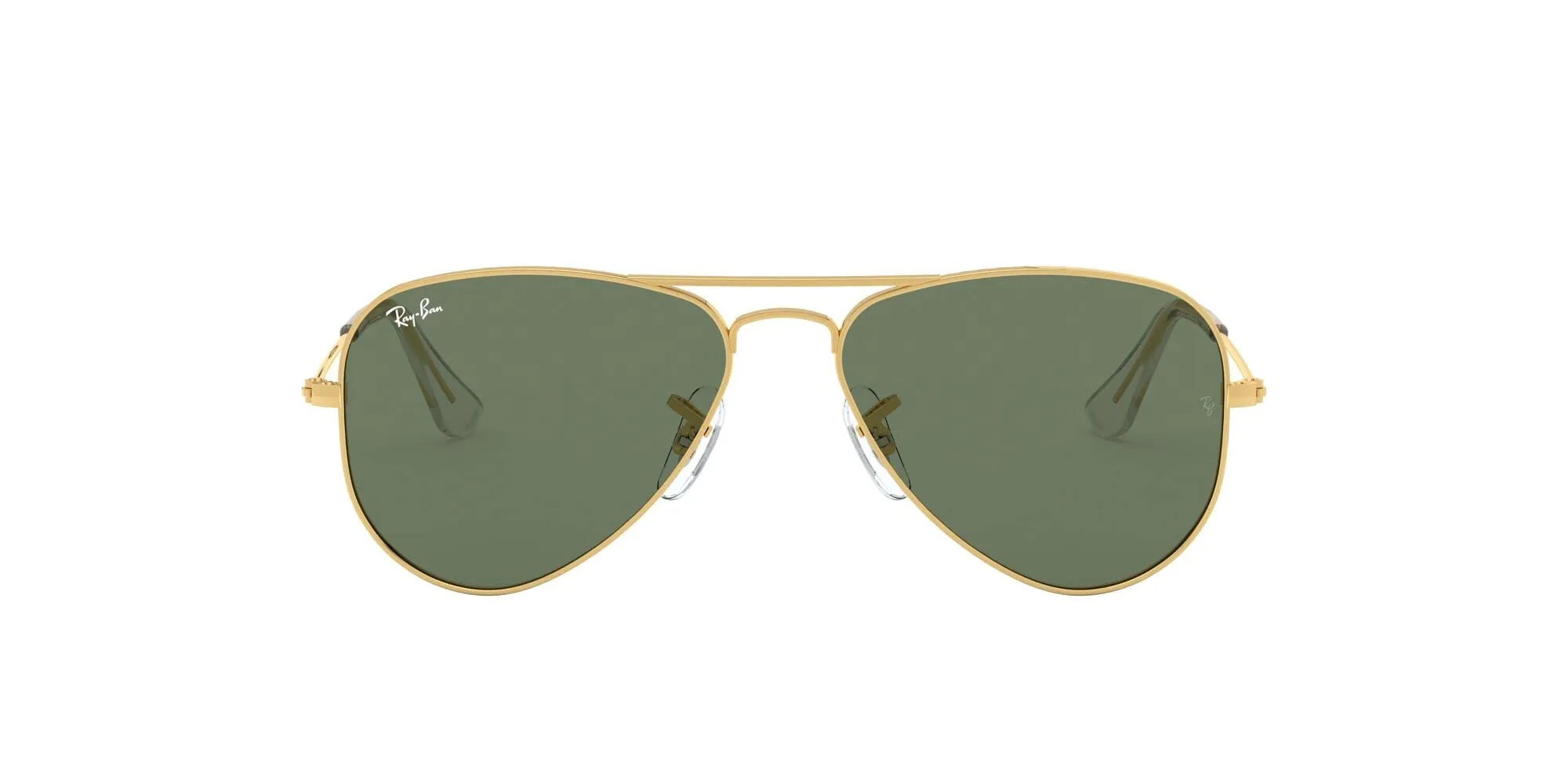 Ray-Ban 9506s Occhiali da Sole, Verde (Gold/Green Classic), 50 Unisex-Bambini e Ragazzi