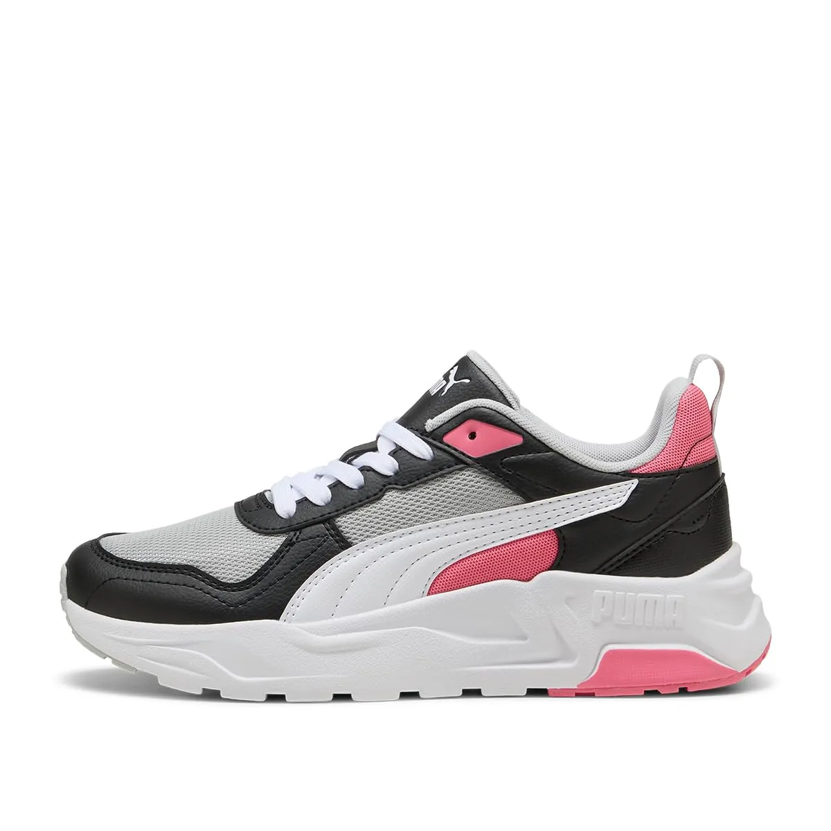 PUMA Trinity 2 LT, Scarpe da Ginnastica Unisex-Adulto, Cool Light Gray White Black-Magic Rose, 43 EU