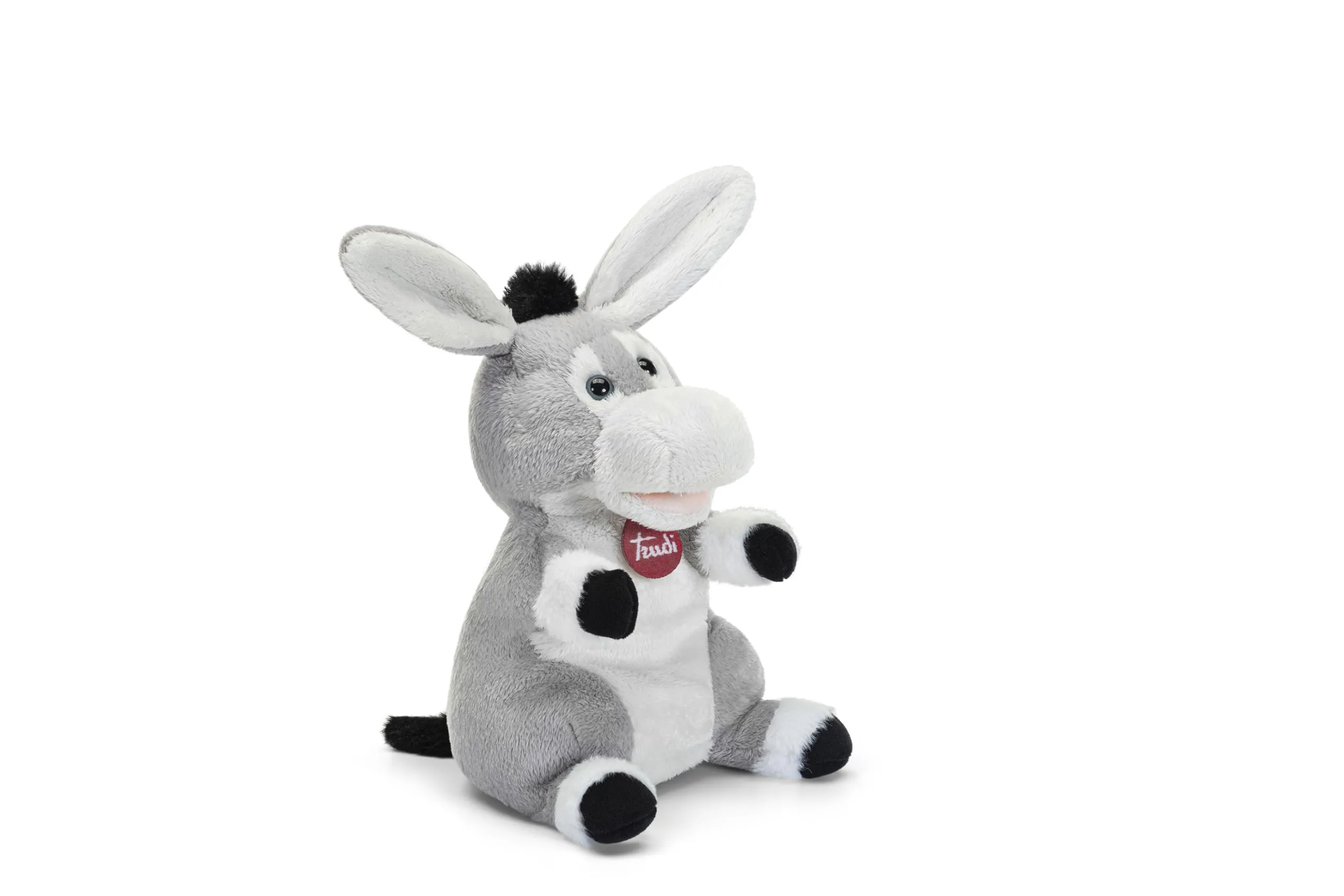 Trudi Marionetta Asino Marionetta peluche spettacolo burattini | 17x25x15cm taglia S | Puppets | modello 29228