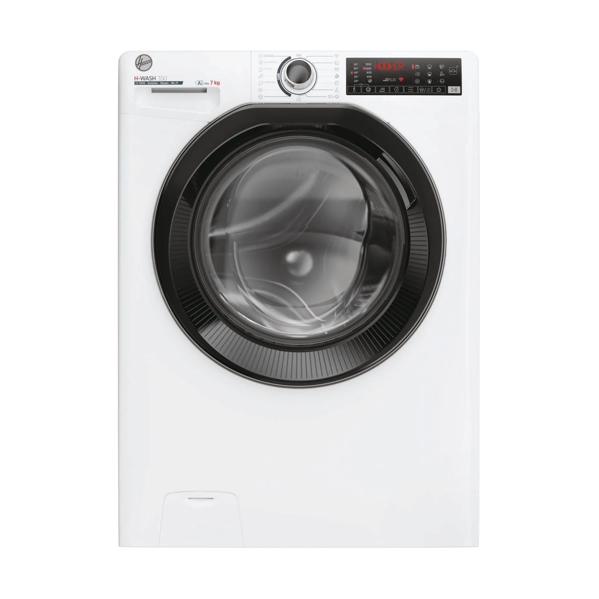 Hoover H3WPS4376TAMB6-S - Lavatrice carica frontale, Slim (44 cm), 7 kg, 1300 giri/min, Classe energetica A