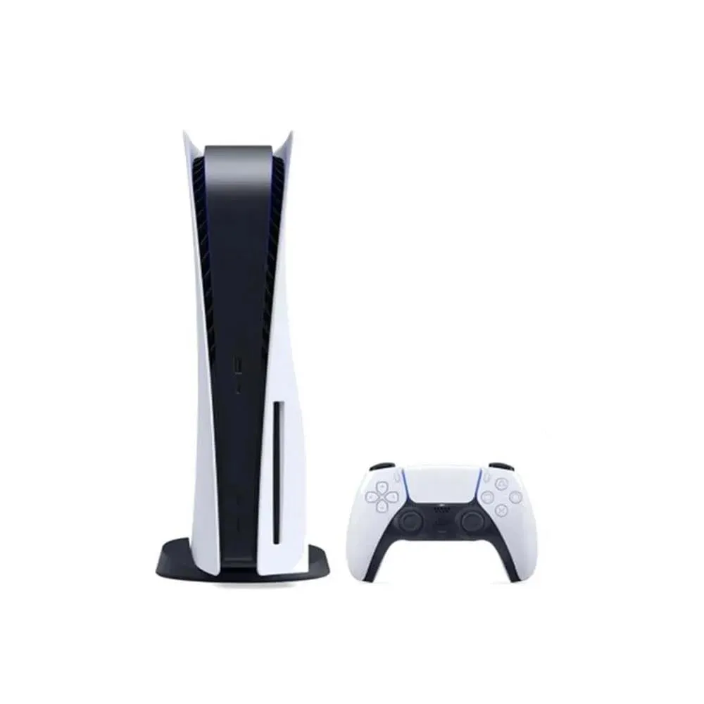 Sony Playstation 5 825GB BluRay (PS5) white + 2 DualSense Controllers