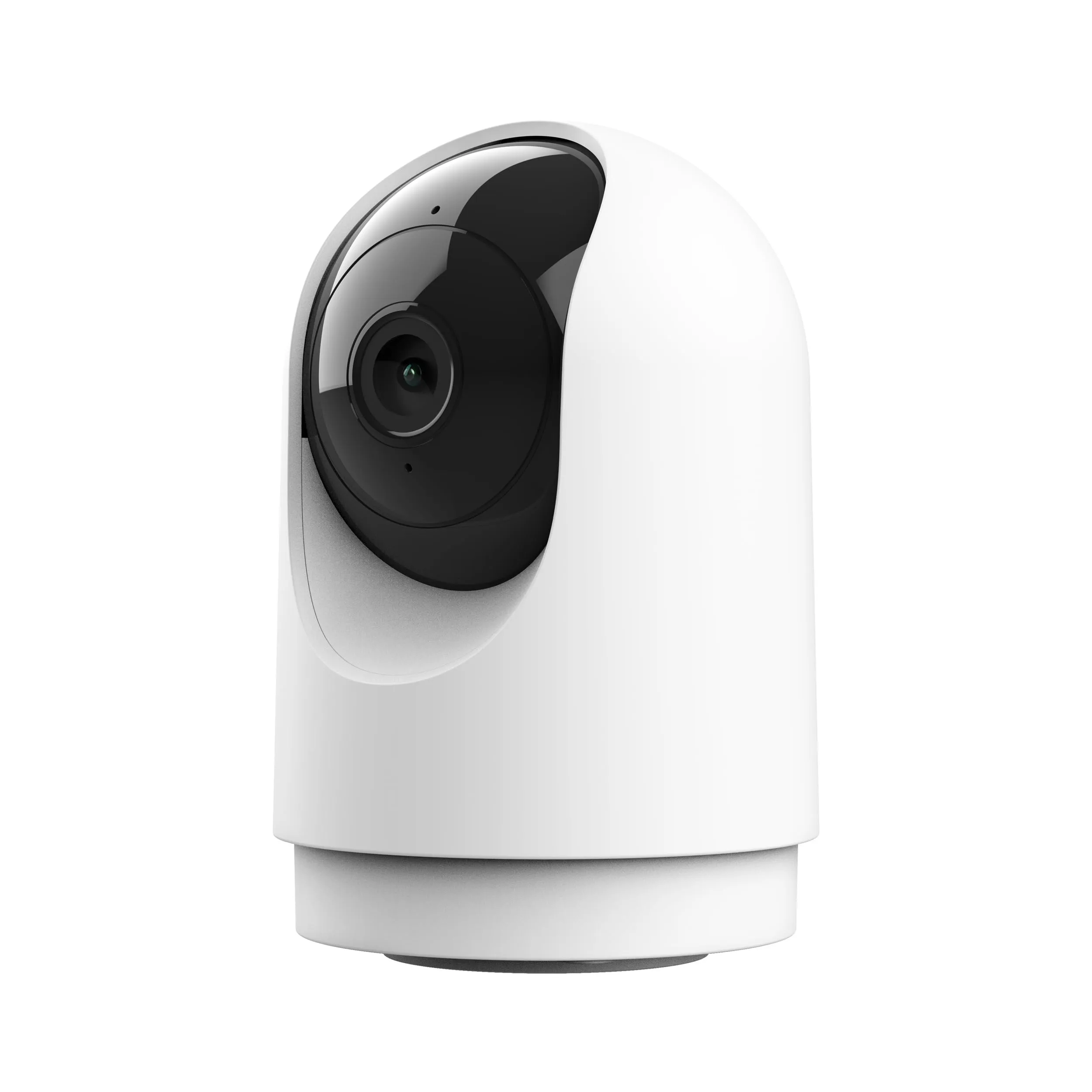 Trust IPCAM-2700 Telecamera Wifi Interno 360° con Visione Notturna, Sirena e Microfono Integrati, Rilevamento Umano, Videocamera Sorveglianza con App, Casa Intelligente, Bianco