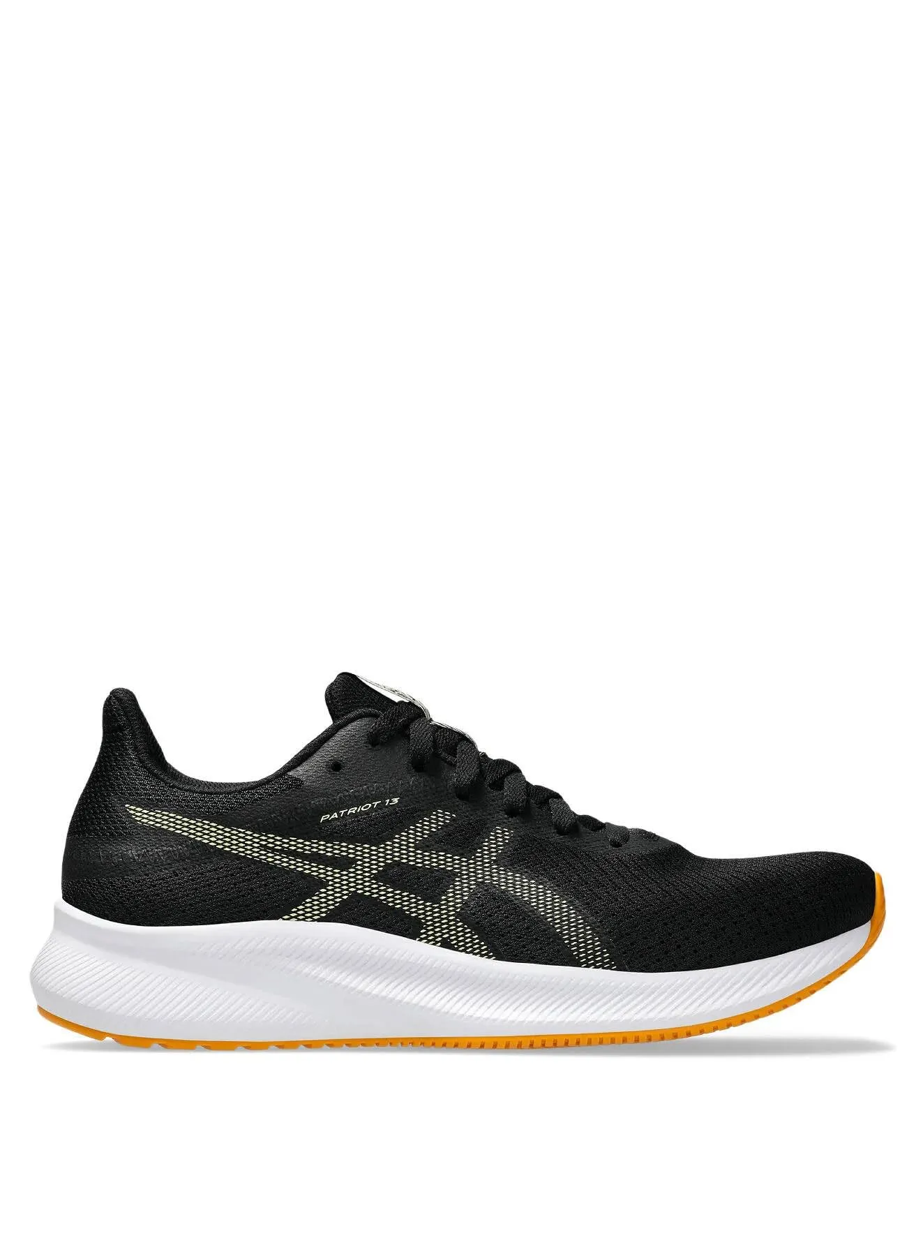 ASICS Patriot 13, Sneaker Uomo, Nero/Giallo Huddle, 44.5 EU