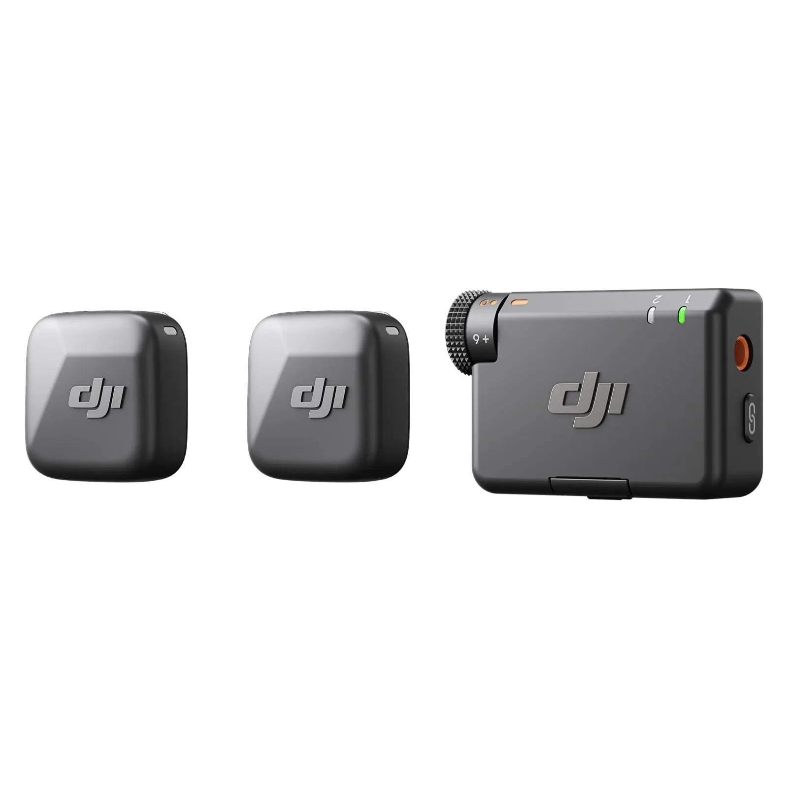 DJI Mic Mini (2 TX + 1 RX), audio ricco di dettagli, microfono wireless per fotocamera/Android, vlog per 2 persone, produzione di squadra