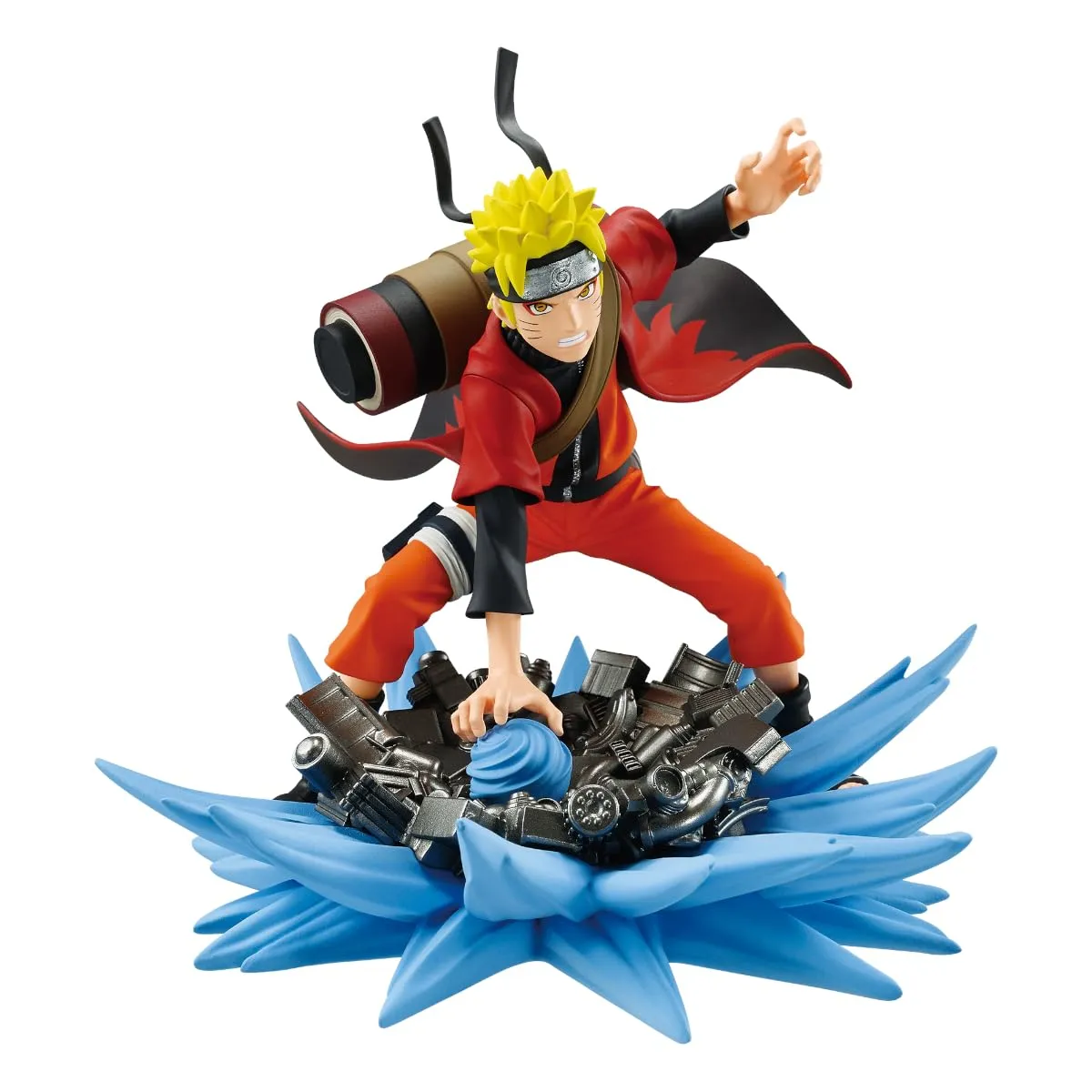 Banpresto BP29496P Statuina d'azione Naruto Uzumaki Naruto Shippuden, Memorabile Saga Special 12 cm, Multicolore, Figura da collezione, Ottimale per i fan degli anime
