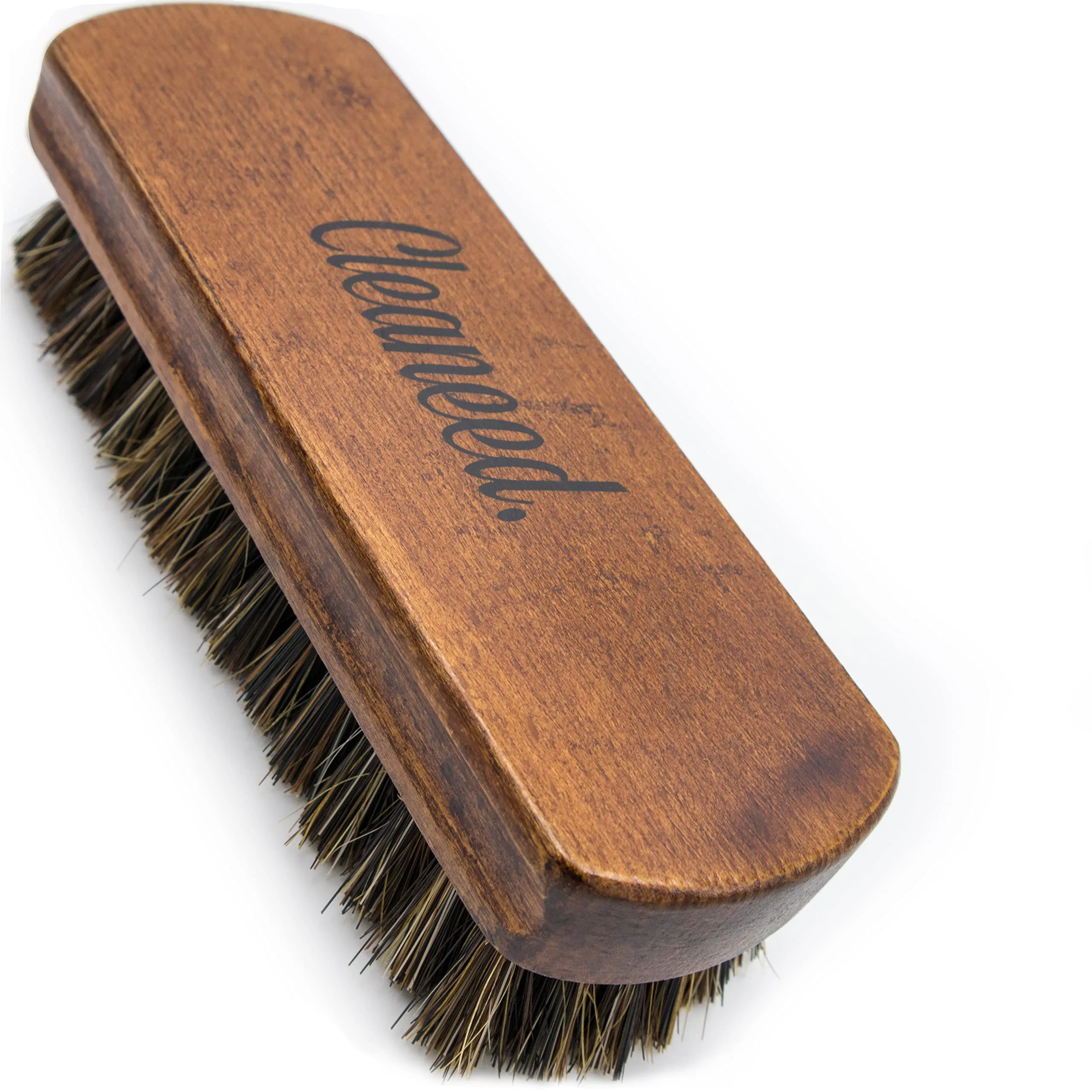 Cleaneed Spazzola PREMIUM per pelle e tessuti - Extra delicata - Facile cura e pulizia - Spazzola di pulizia per tappezzeria, pelle, Alcantara, similpelle, capote, interni auto.