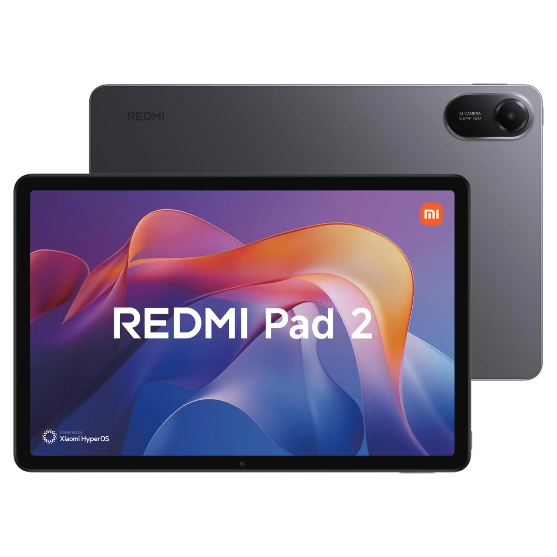 XIAOMI Tablet Redmi Pad 2 11" 4/128GB WiFi HyperOS Gris Grafito con Funda