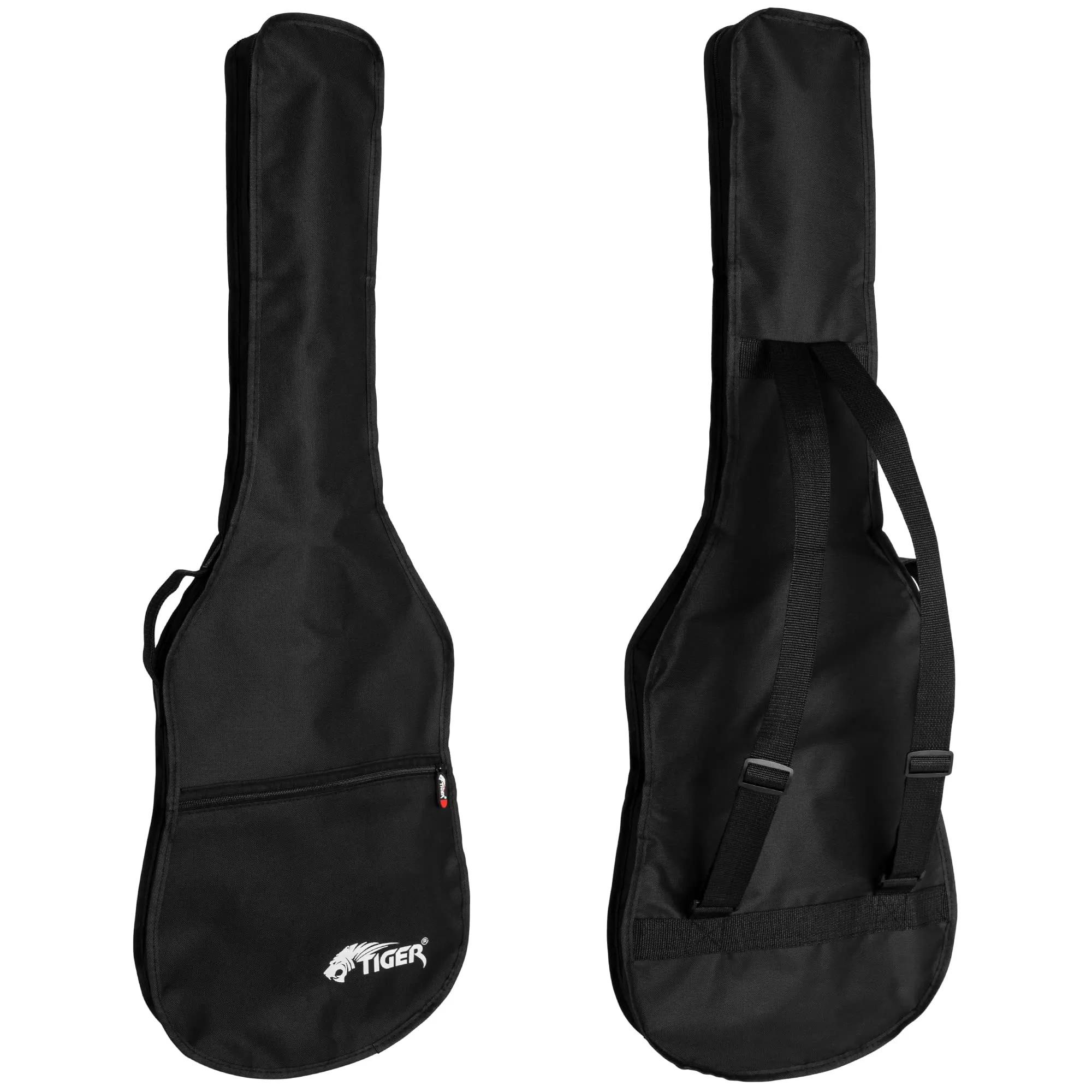 TIGER GGB7-FEL - Custodia per chitarra elettrica full size, con tracolla e maniglia - colore nero