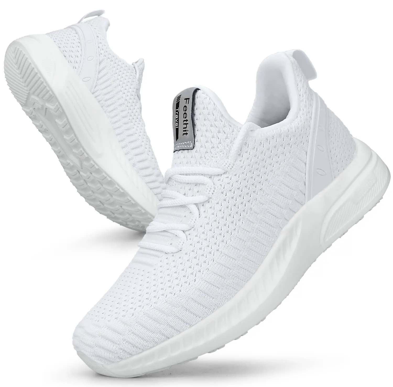 Feethit Donna Scarpe da Corsa Scarpe da Ginnastica Scarpe Sportive Scarpe da Ginnastica Scarpe da Passeggio Leggere e Traspiranti Fitness all'aperto Scarpe Sportive da Jogging 38 Banco