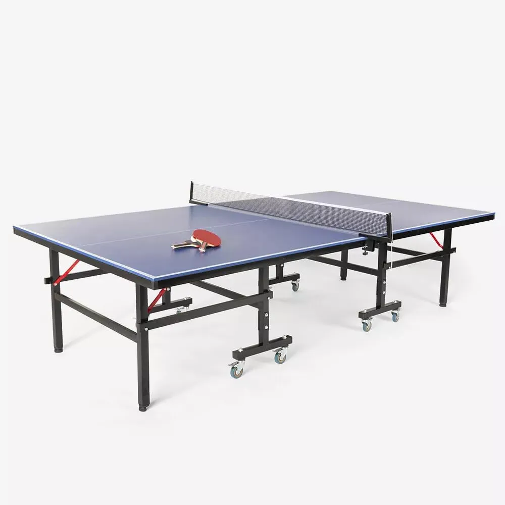 GORICA Tavolo Ping Pong Pieghevole Racchette Palline Rete Incluse Interno Indoor cm 274 x 152 x 76