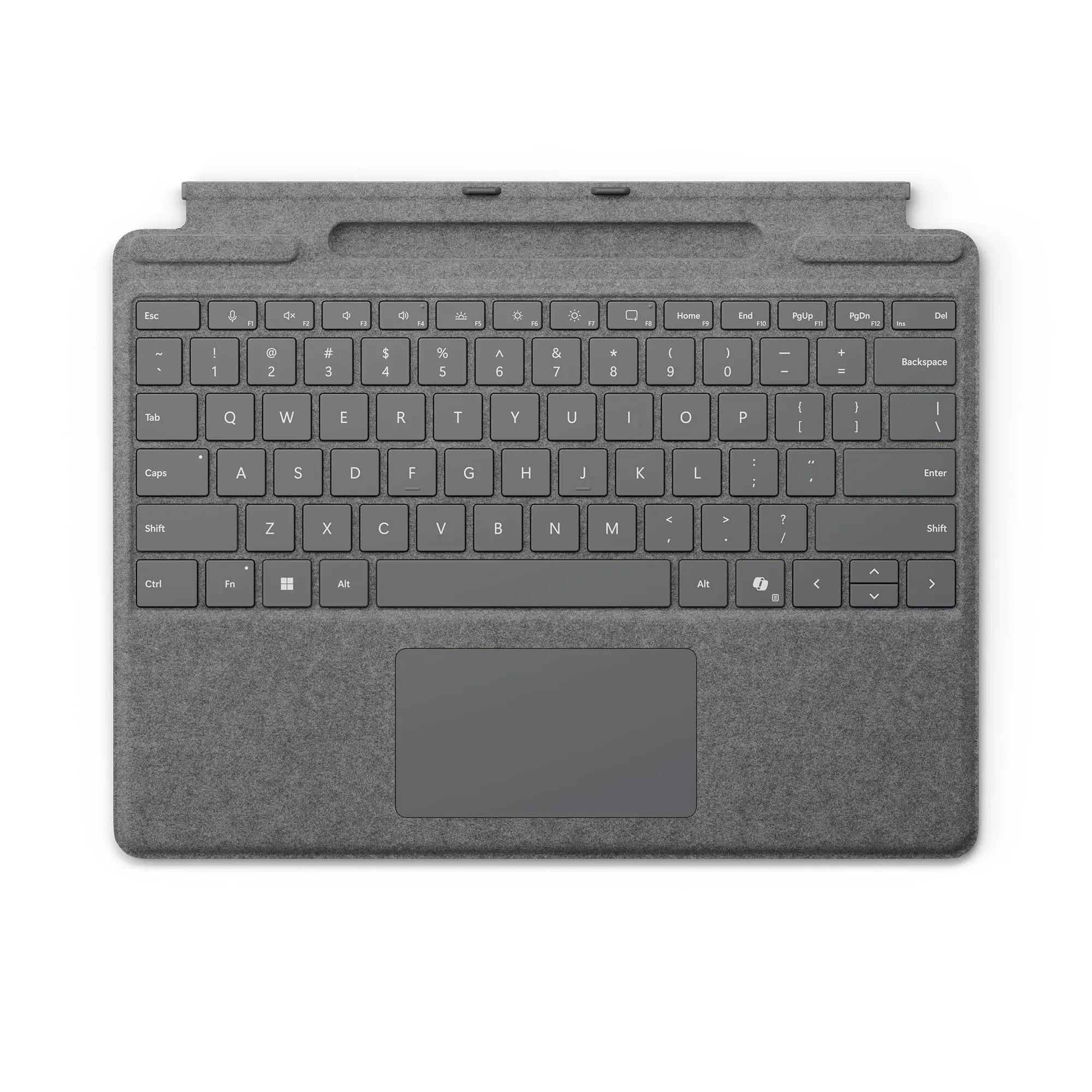 Microsoft Tastiera Surface Pro 13" Keyboard con scomparto per Penna - Platino