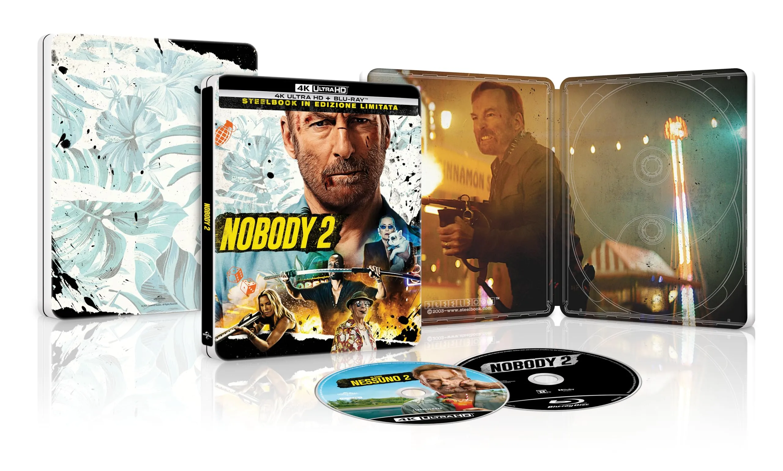 Io Sono Nessuno 2 (Steelbook 4K UHD + Blu-ray)