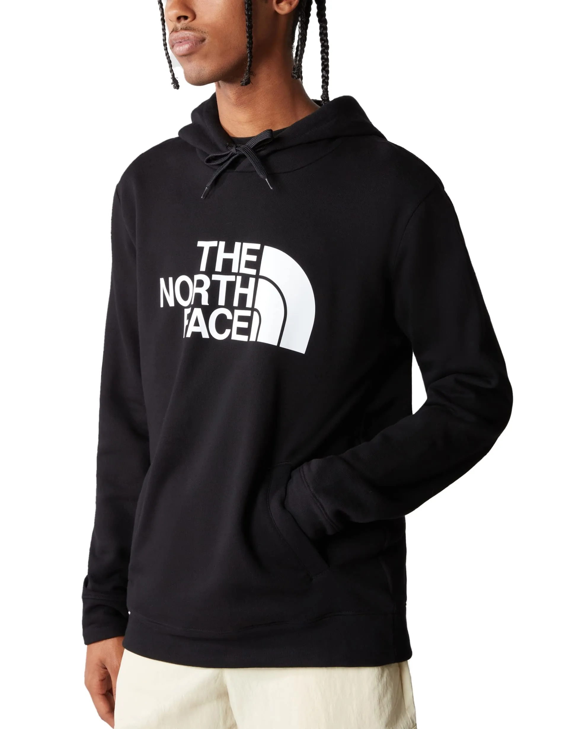 THE NORTH FACE - Felpa con Cappuccio a Manica Lunga da Uomo Half Dome - TNF Black, S