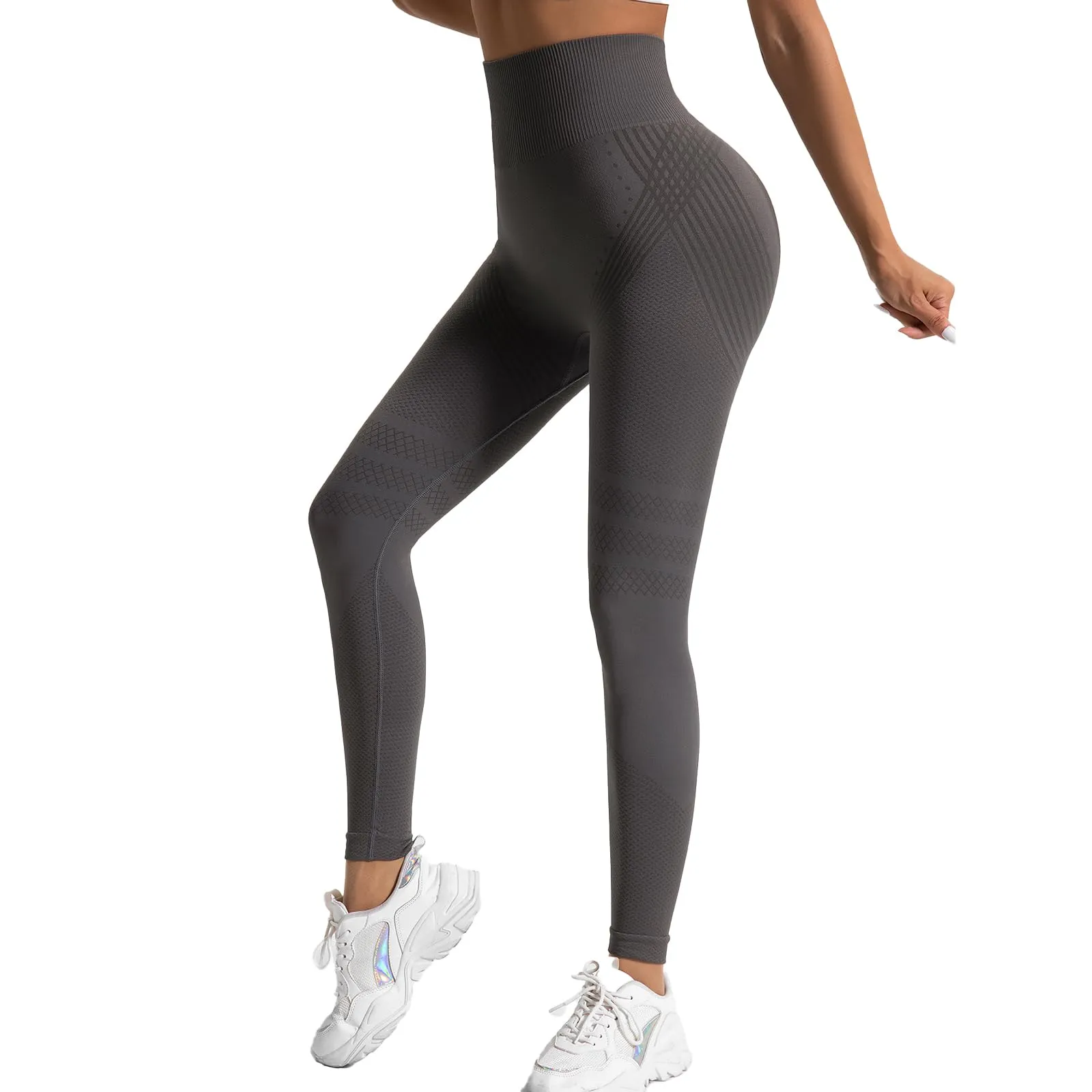 Solenao Leggins Anticellulite Donna, Leggings 3D Modellanti a Compressione Graduata, Pantacollant Sportivi per Yoga e Uso Quotidiano