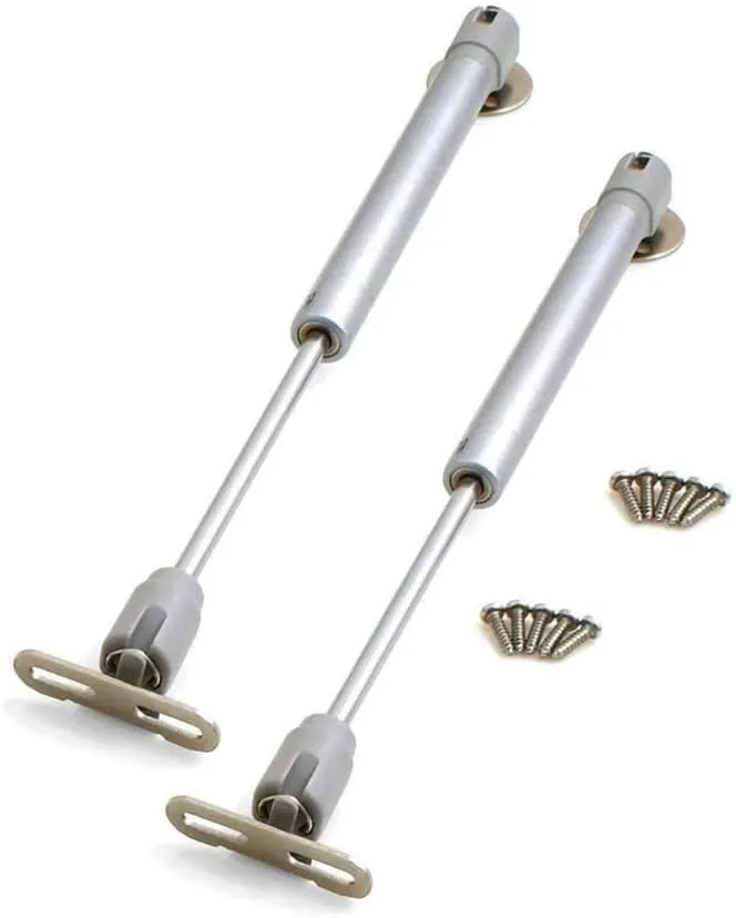 Coppia Pistoni Braccetti Molle a Gas - Ricambio Cucina compatibile DELINIA di Leroy Merlin (FORZA : 8 Kg)