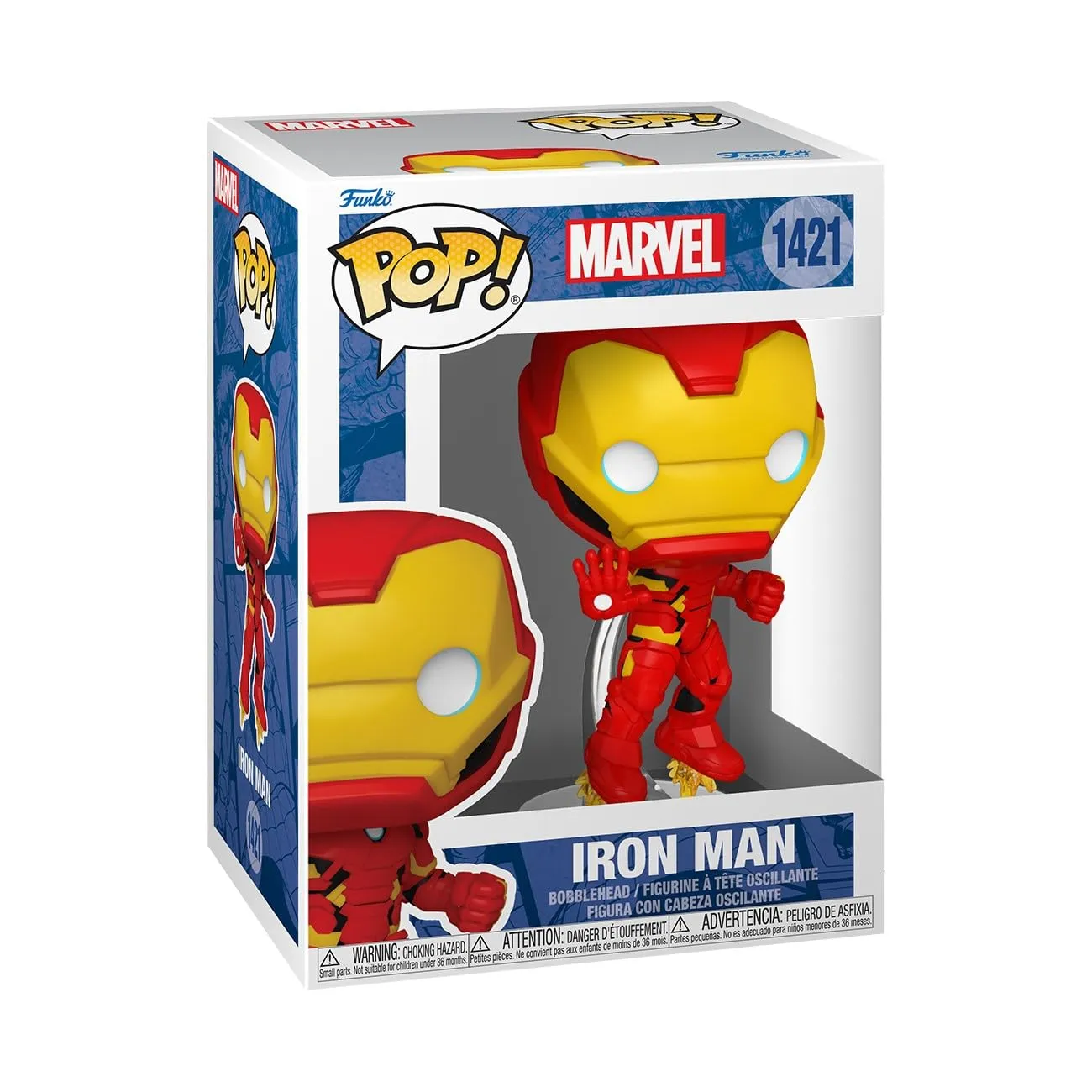 Funko Pop! Marvel: Marvel NC - Iron Man - Marvel Comics - Fumetti Marvel - Figura in Vinile da Collezione - Idea Regalo - Merchandising Ufficiale - Giocattoli per Bambini e Adulti - Comic Books Fans
