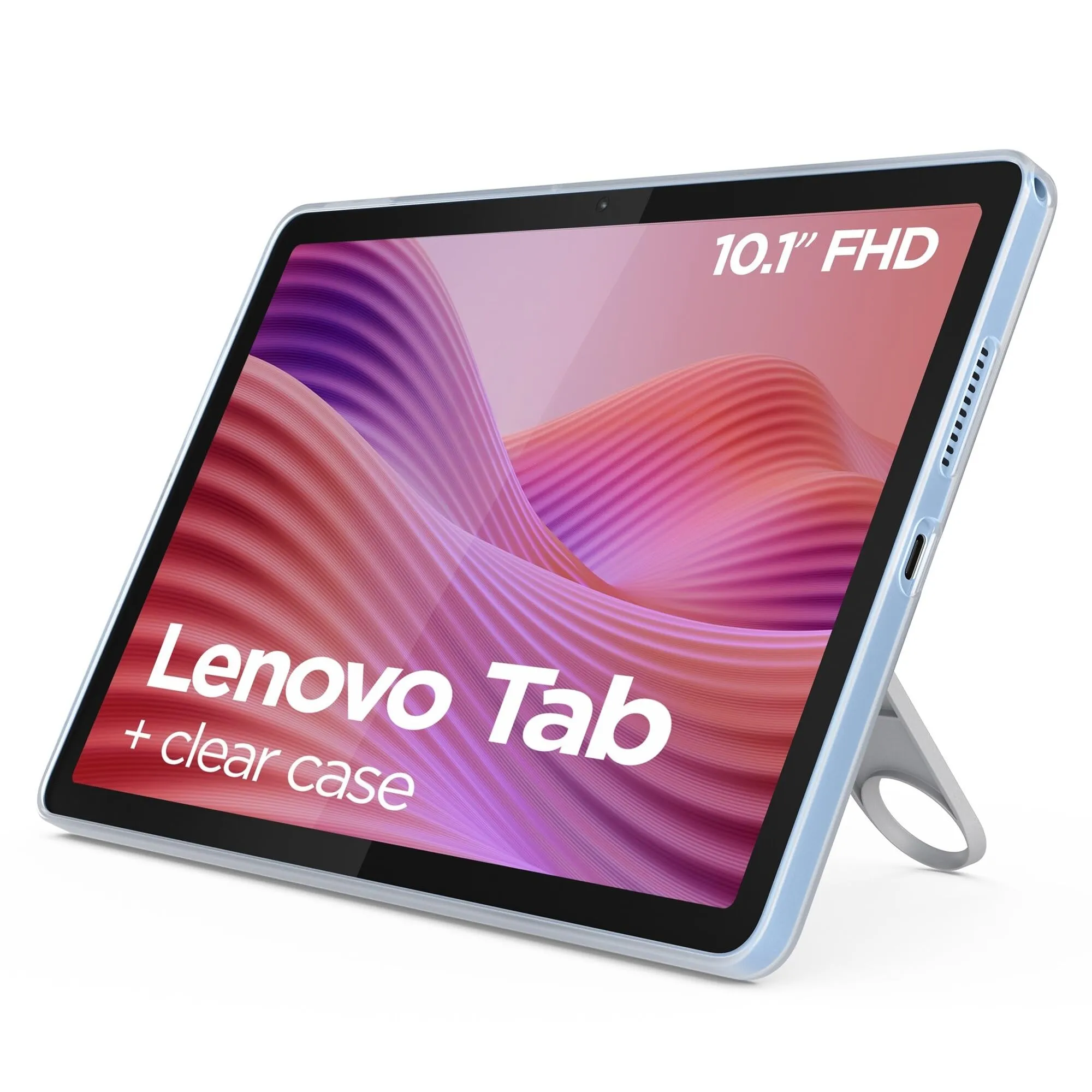Lenovo Tab One Tablet - Display 8.5" HD (1340x800), Processore MediaTek Helio G85, RAM 4GB, Memoria 64GB, WiFi 5, Tablet Android 14, Clear Case incluso - Luna Grey