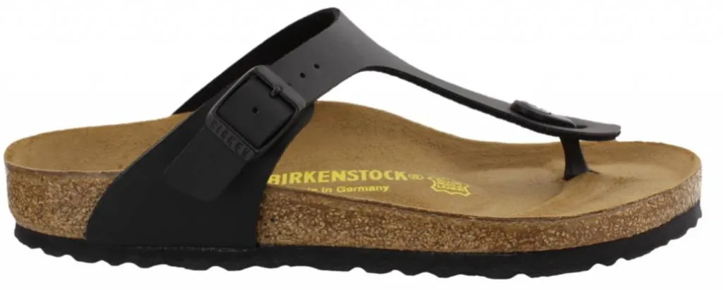 Birkenstock Gizeh Bs, Infradito Donna, Black 043691, 39 EU
