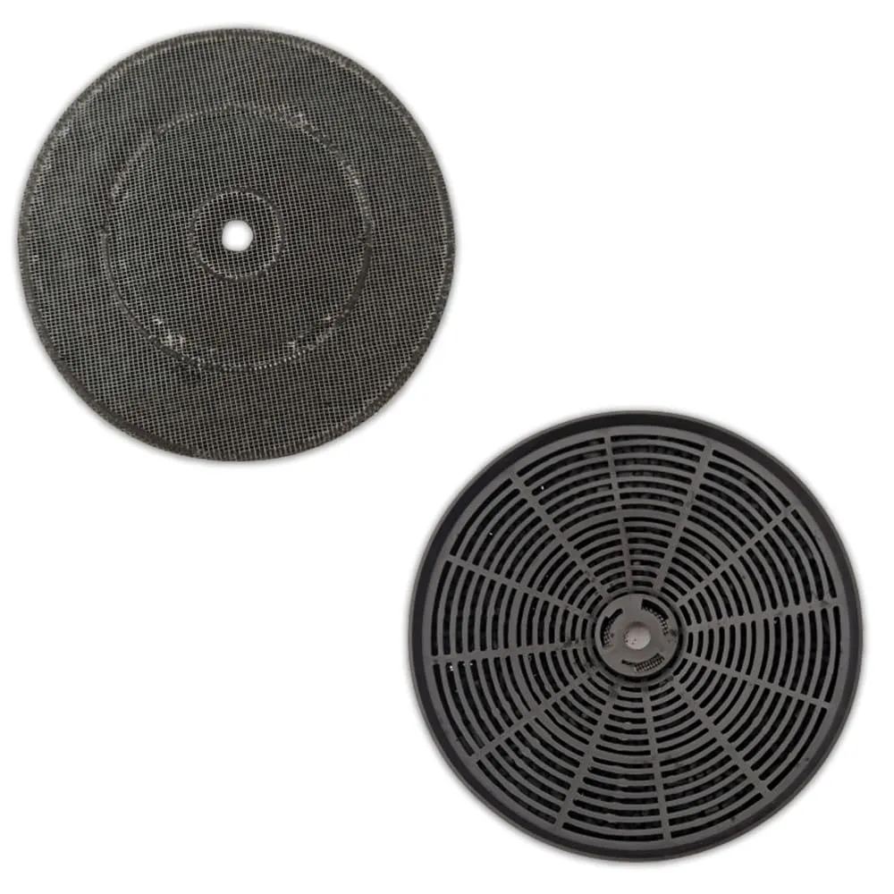 DL SERVICE Filtro Carbone Attivo per Cappa Aspirante Elica FB01UA Mod.46 | Ø17,3 mm x h 3,5 49011522 9029793792 50290906 per Electrolux, Whirlpool, Elica, Candy