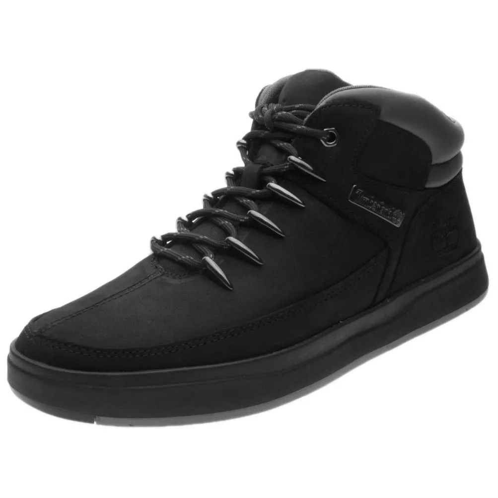 Timberland Davis Square Hiker, Stivali, Uomo, Black Nubuck, 43 EU