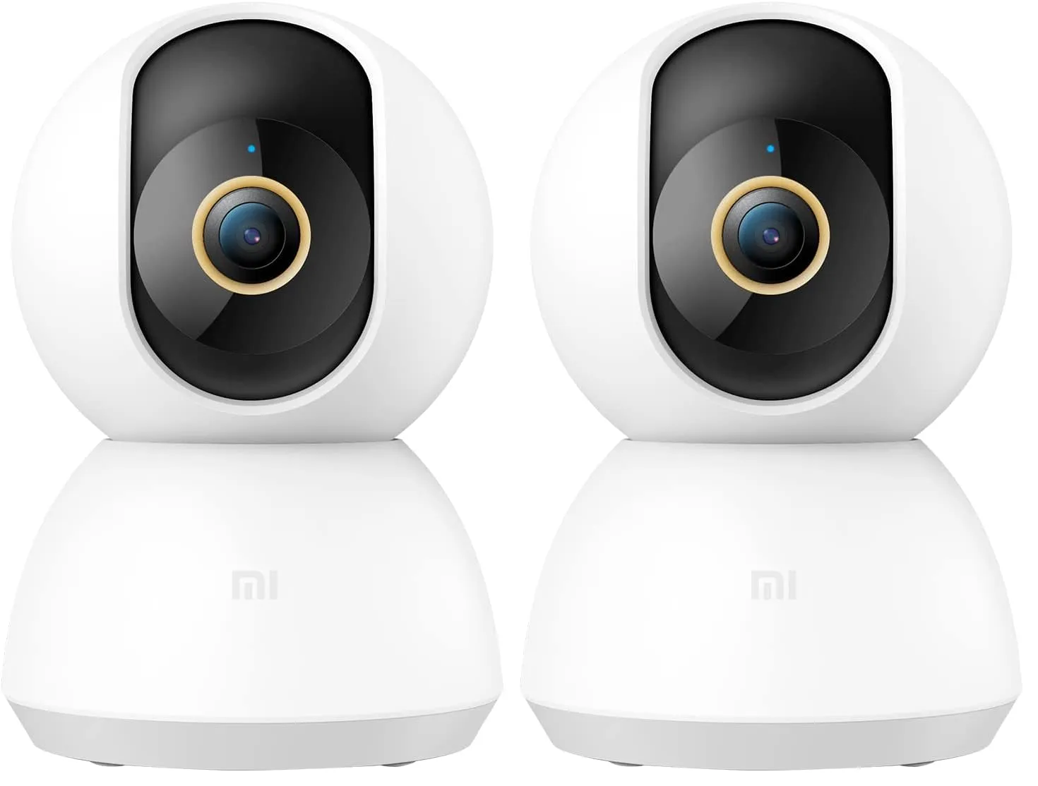 Xiaomi Smart Camera C300, Qualità 2K, Apertura F1.4, Lenti 6P, Visione Notturna LED Infrarossi, Visione a 360°, Crittografia Completa, Protezione della Privacy, Rilevamento Umano AI, Google e Alexa
