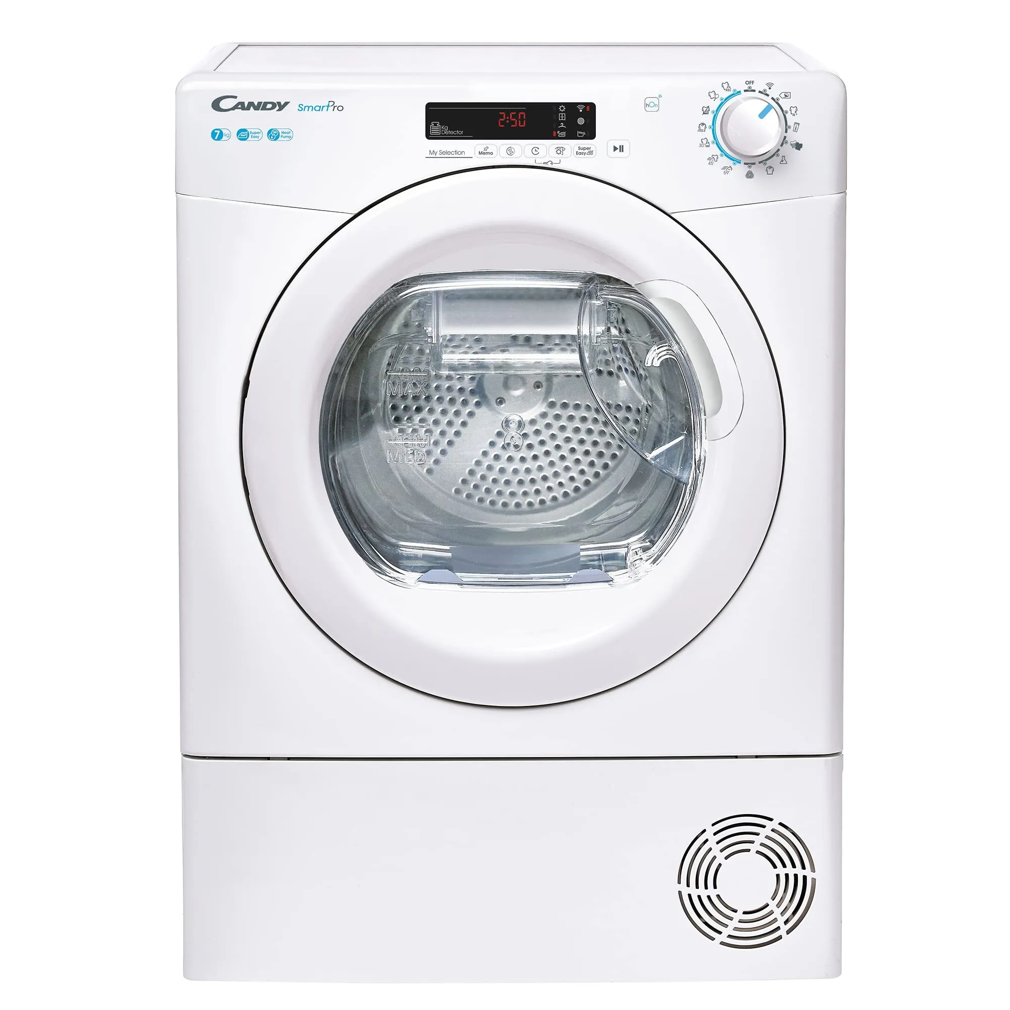 Candy CSOE H7A2DE-S Asciugatrice con Pompa di Calore da 7 kg