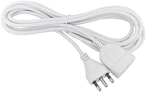 SQUADO - Prolunga Cavo Elettrico Lineare Bipasso 10M Con Presa 16A-10A