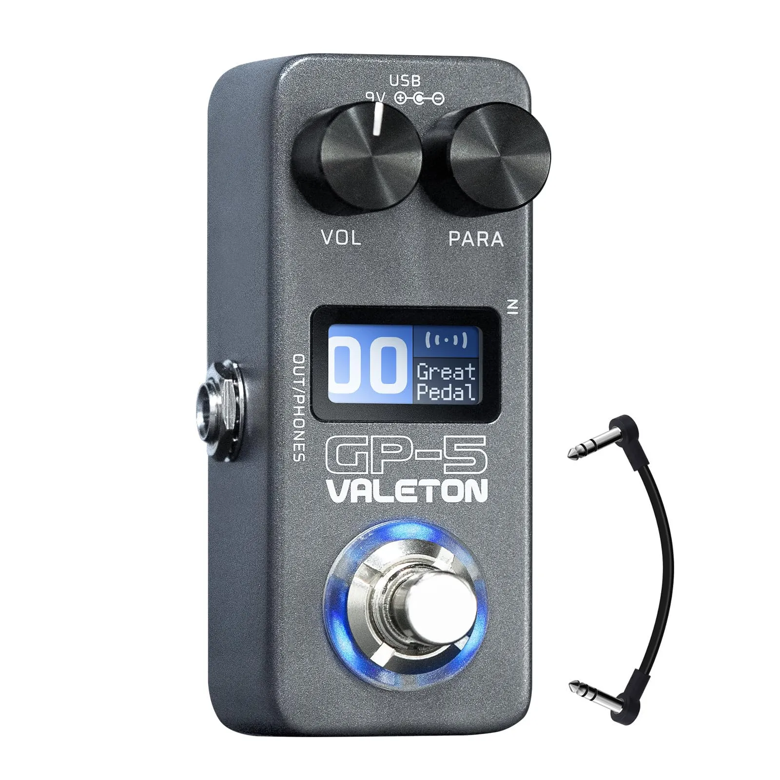 VALETON Processore multieffetto e pedale caricatore NAM/IR Supercompatto GP-5
