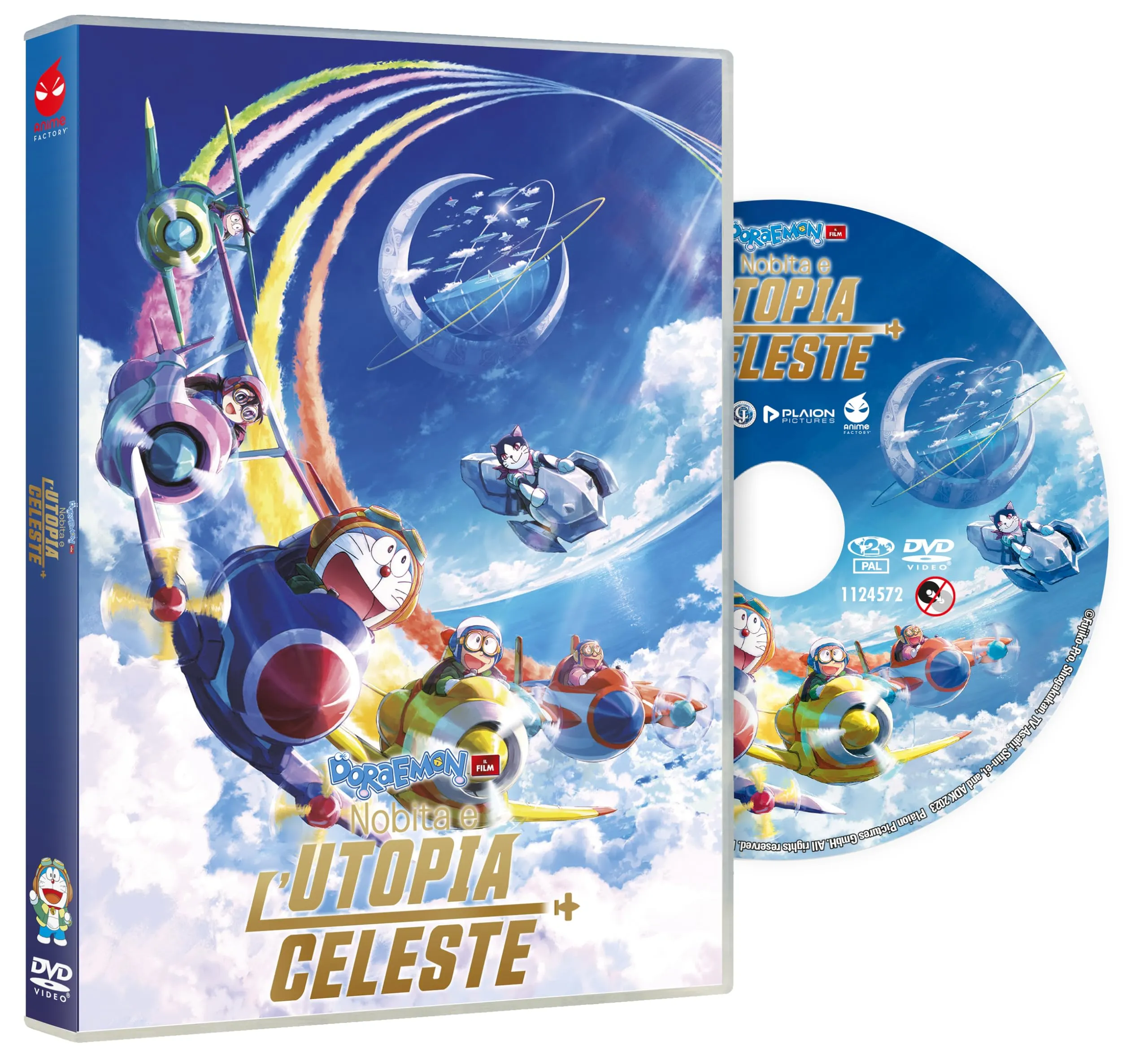 Doraemon Il Film - Nobita E L'Utopia Celeste (DVD)