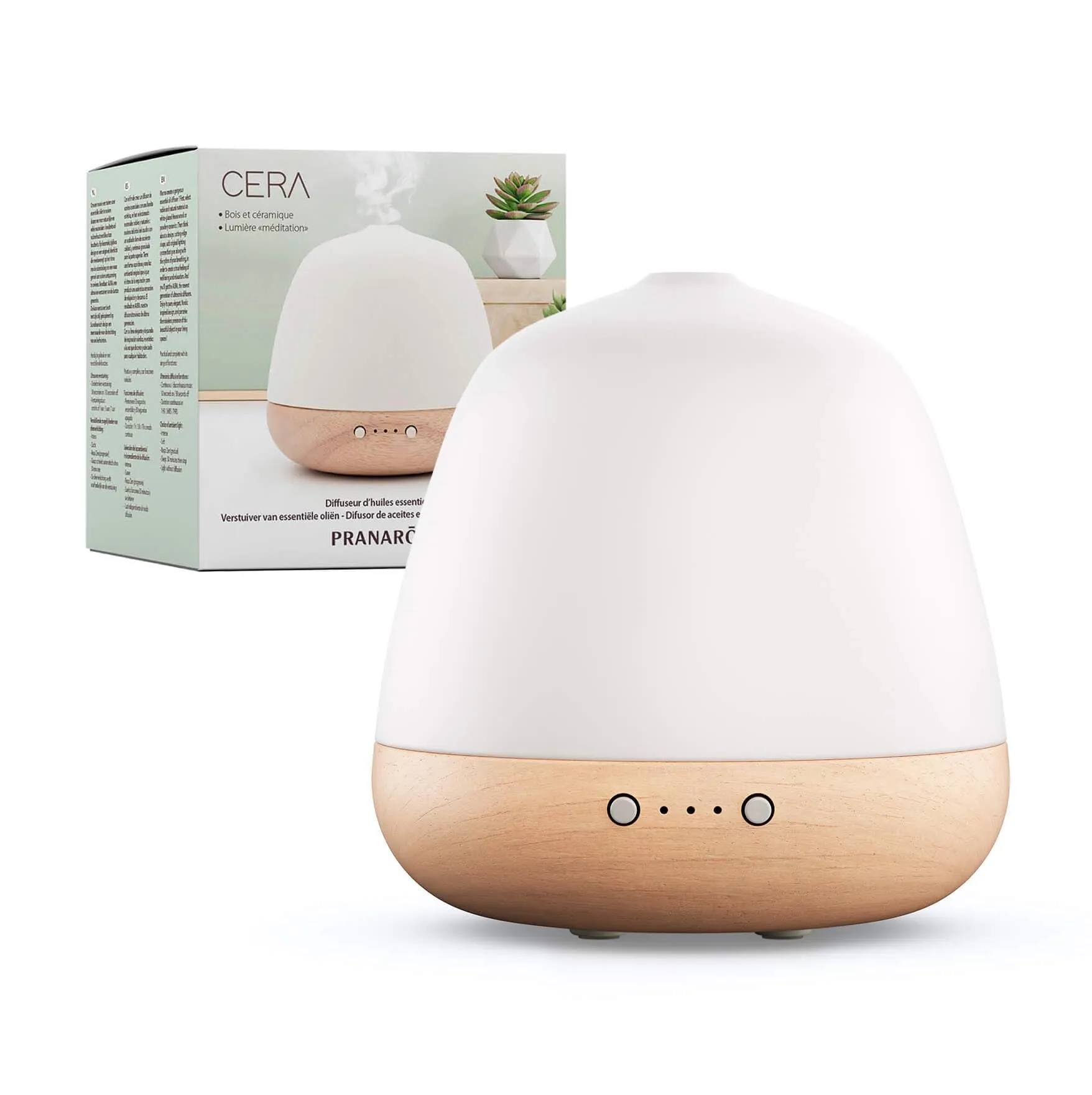 Pranarôm - DIFFUSORE CERA - Diffusione di Oli Essenziali - Ultima Generazione - Festa di Natale