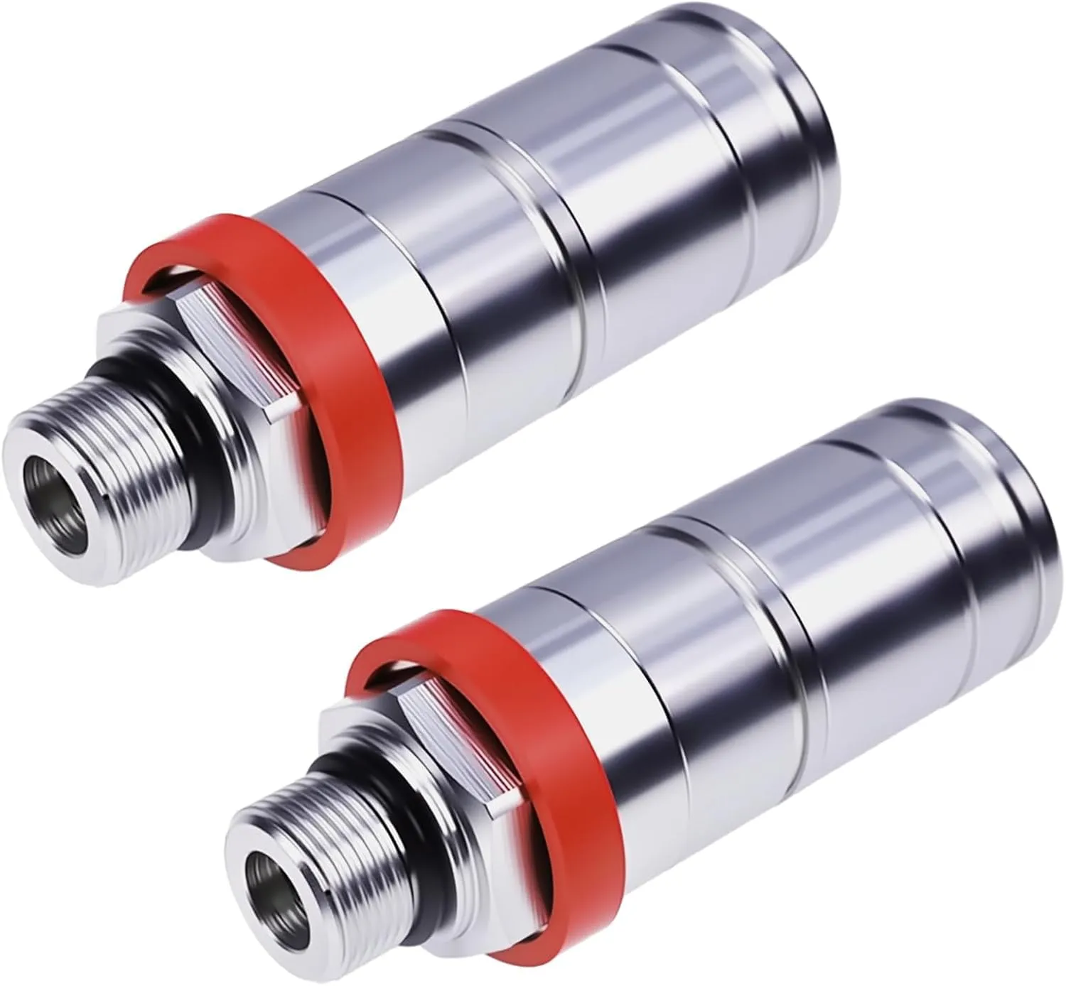 2 pezzi connettore idraulico 1,27 cm (1/2 pollici) tipo di trazione push di ricambio per modelli JD 5720 5820 6010 6020 6110 6200 7130 7530 accessorio auto parte # AL200979 AL170665 AL161616161616161
