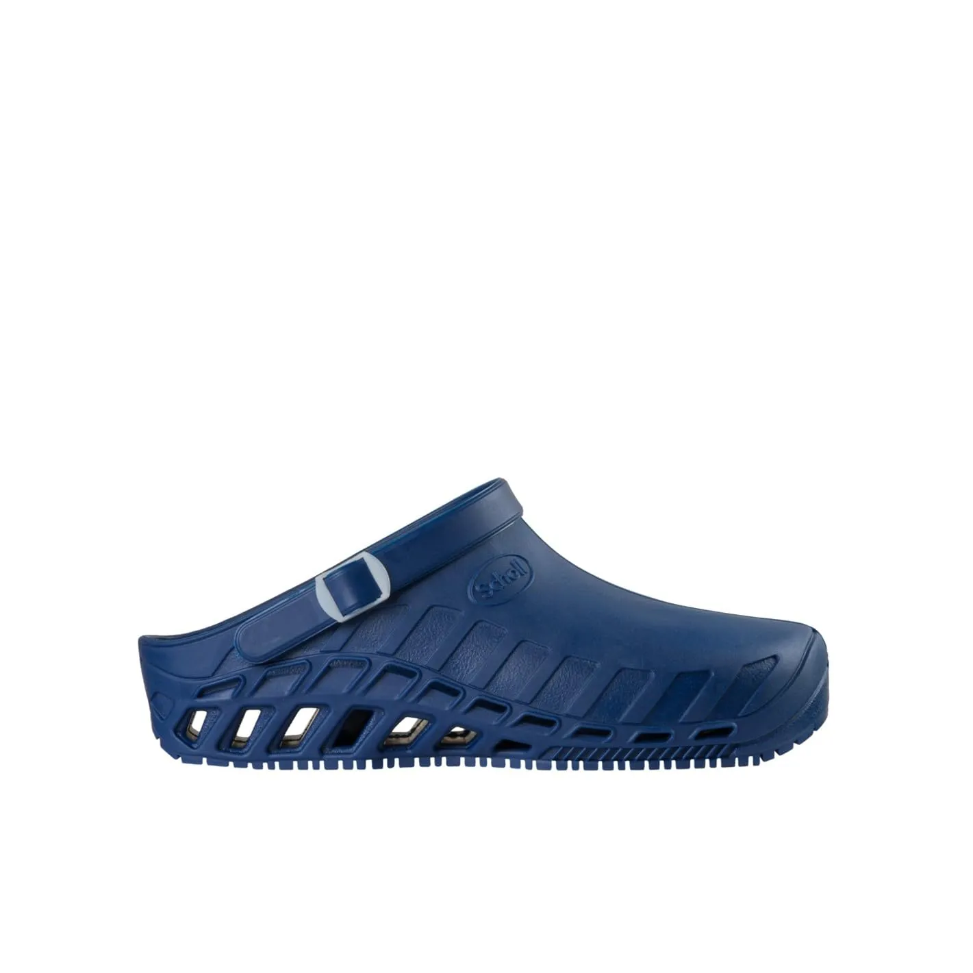 Scholl Clog Evo, Zoccoli Sanitari Medicali Unisex - Adulto, Blu Scuro, 38/39 EU