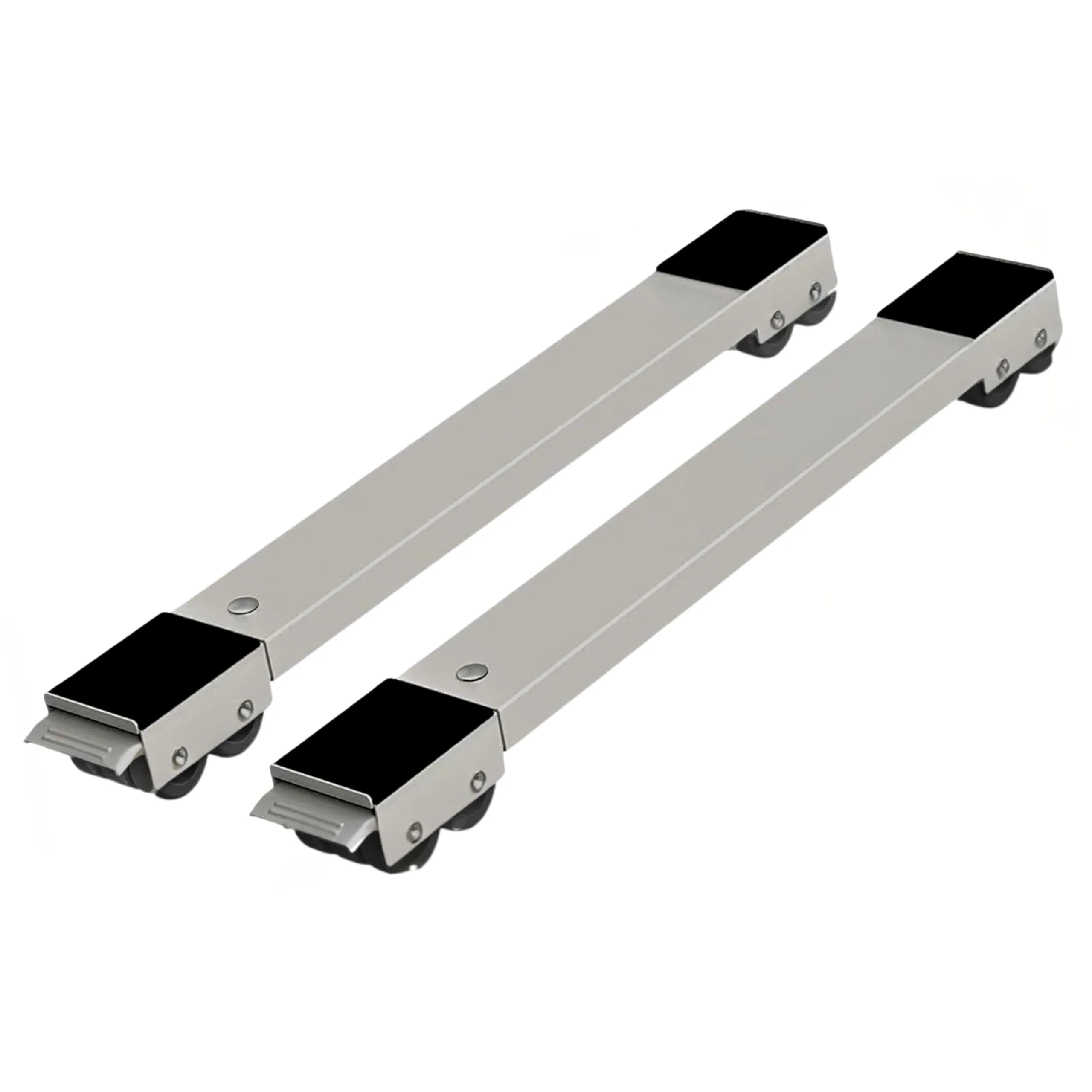YASTA Supporto Lavatrice Frigorifero Asciugatrice Carrello Con Ruote Elettrodomestici Base Sposta Mobili Pulizie Difficili Regolabile DA 45 a 75cm con freni Antivibrazione peso massimo 400 Kg