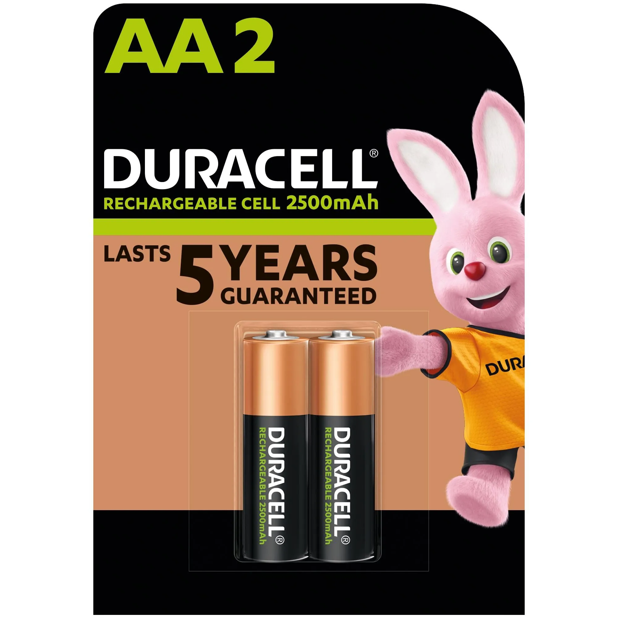 Duracell AA B2 Stilo 2500 mAh PRECARICATA Ultra