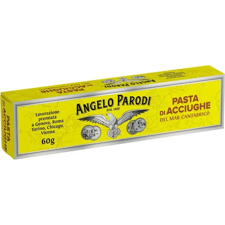 Pasta di Acciughe del Mar Cantabrico Angelo Parodi - 6 Confezioni da 60 gr