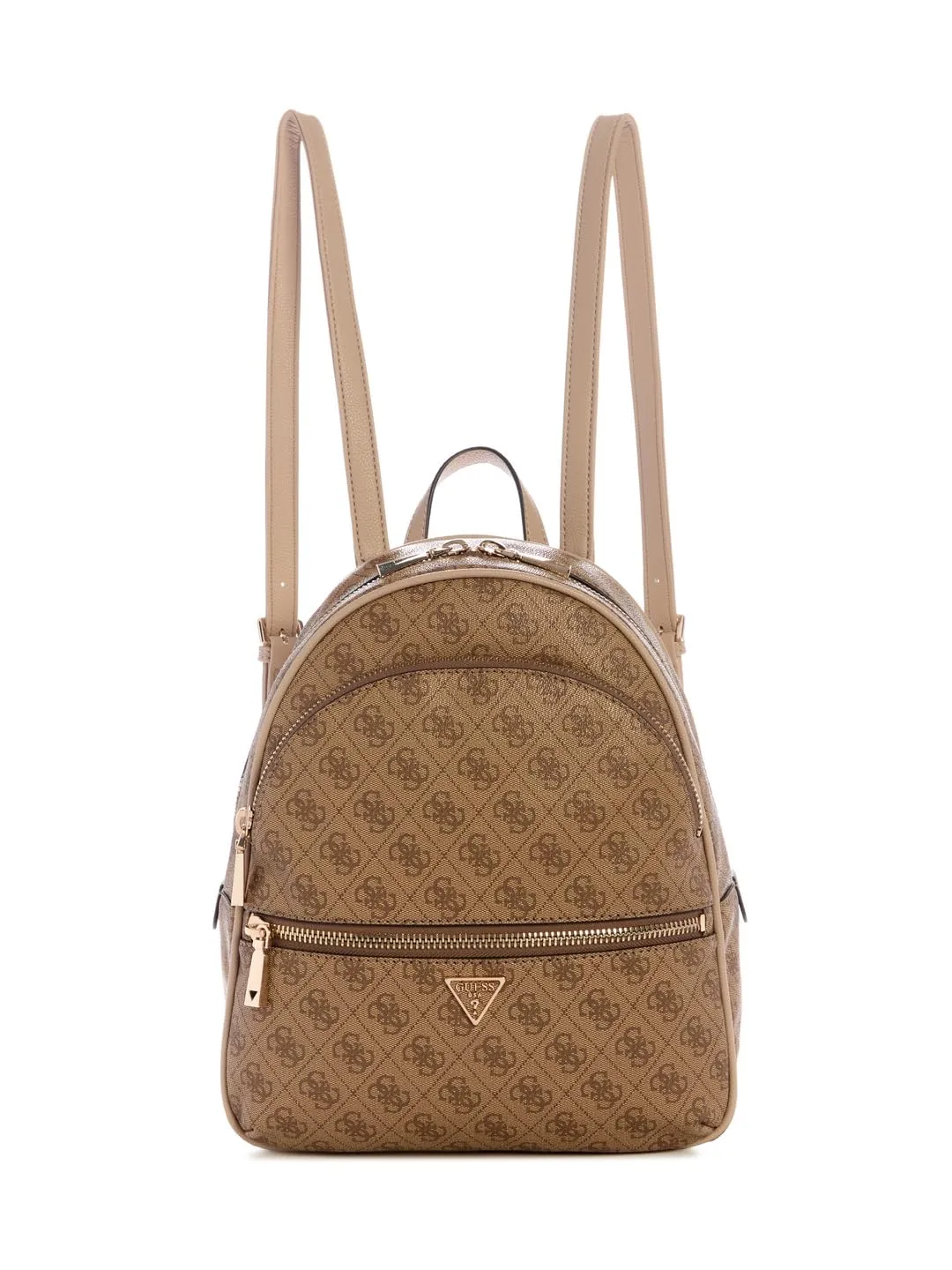 GUESS Manhattan II Backpack L Latte Logo