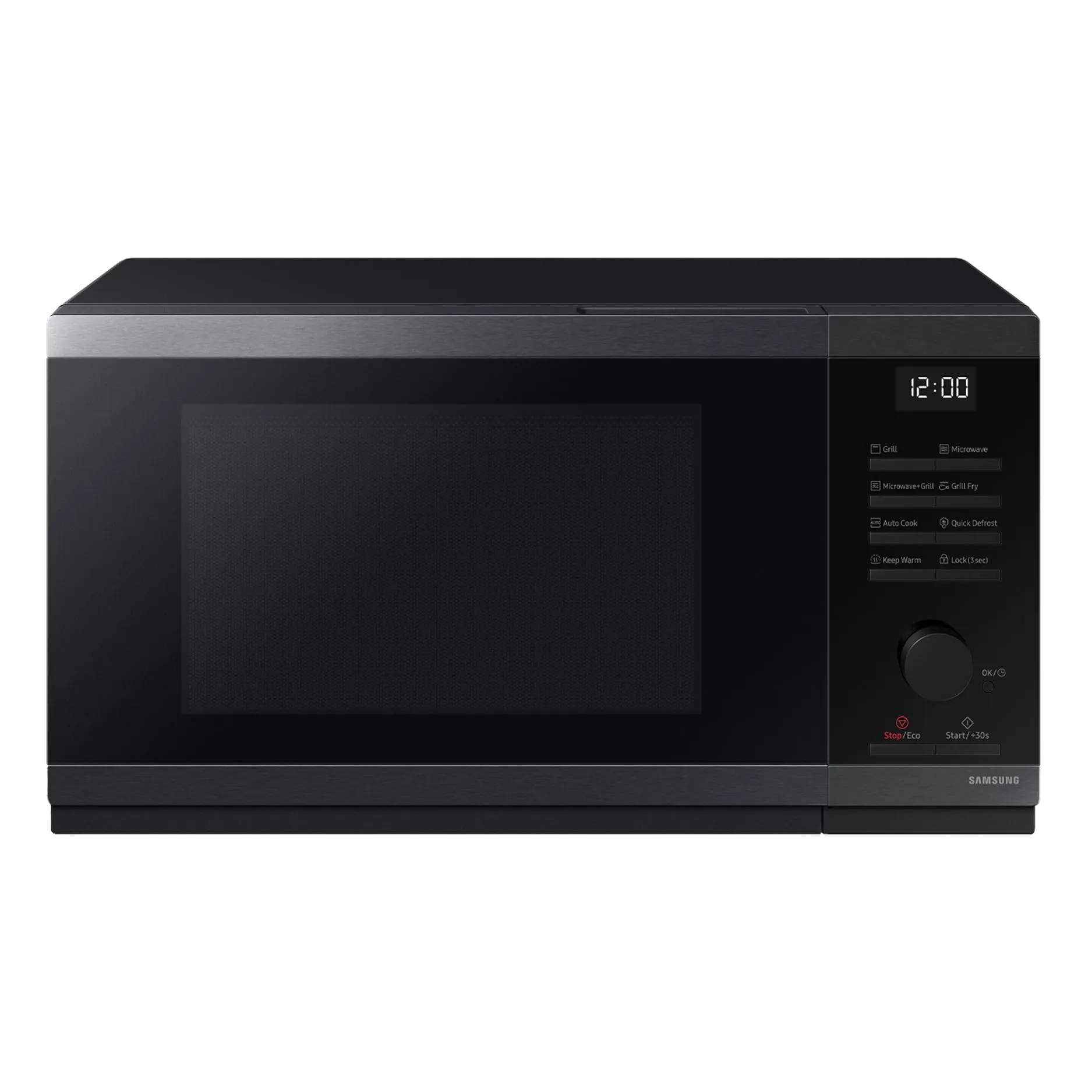 Samsung Forno a Microonde Cottura Croccante, MG23DG4524CGE1, Grill, Quick Defrost, Ricette automatiche, 23 L, LxAxP: 51,7 x 29,7 x 44 cm