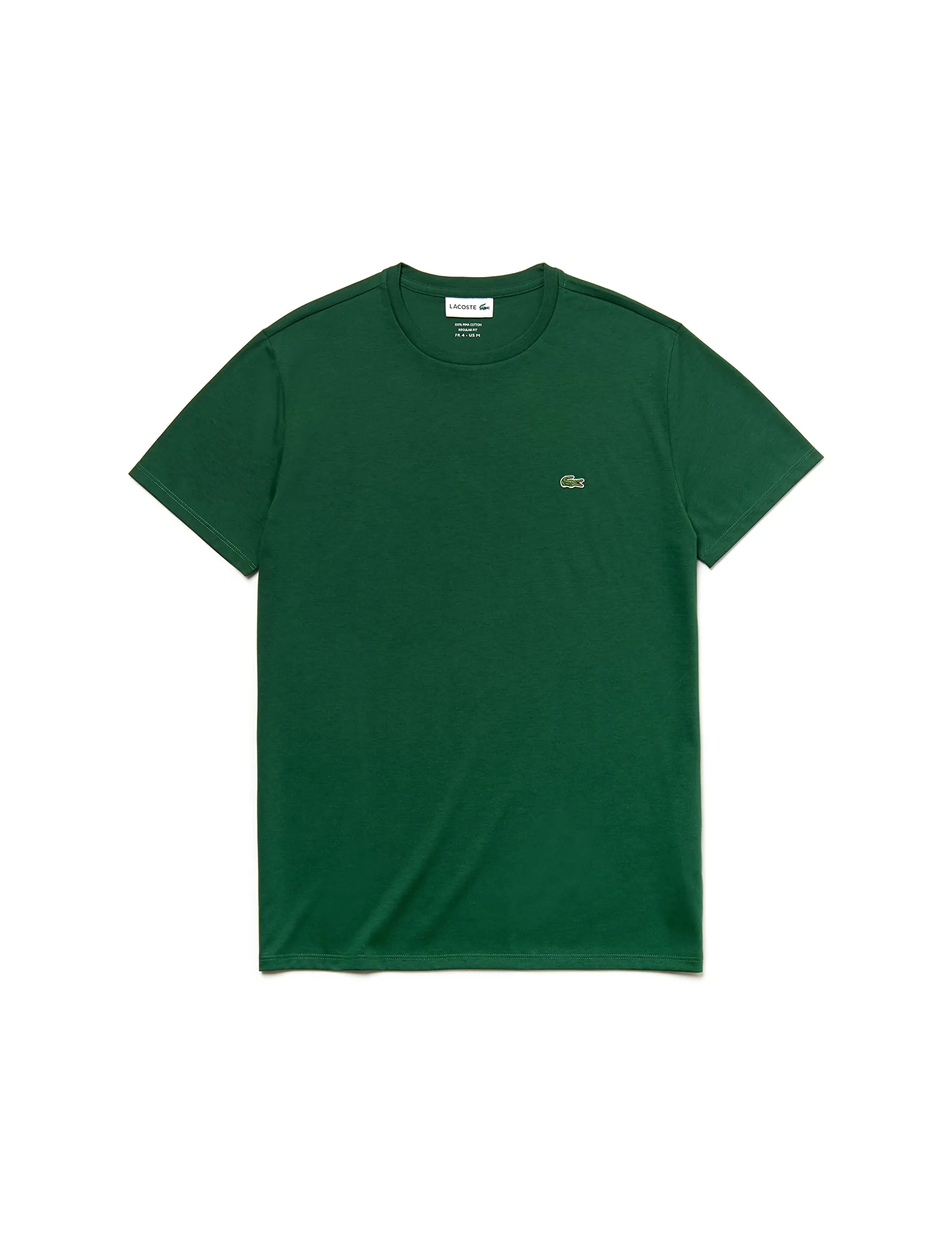 Lacoste Th6709, T-shirt Uomo, Green, L