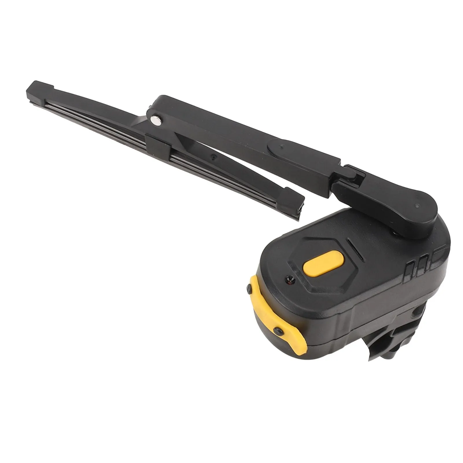 Tergicristallo per Parabrezza per Moto, Tergicristallo per Casco Impermeabile, Tergicristallo per Casco per Moto Elettrico a 2 velocità 170 Gradi per Bici Elettrica